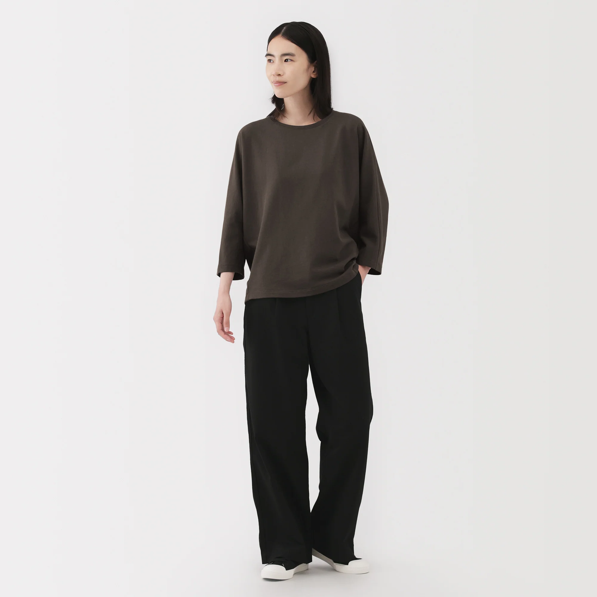 Sweatshirt 3/4 Sleeve Pullover - Image 28