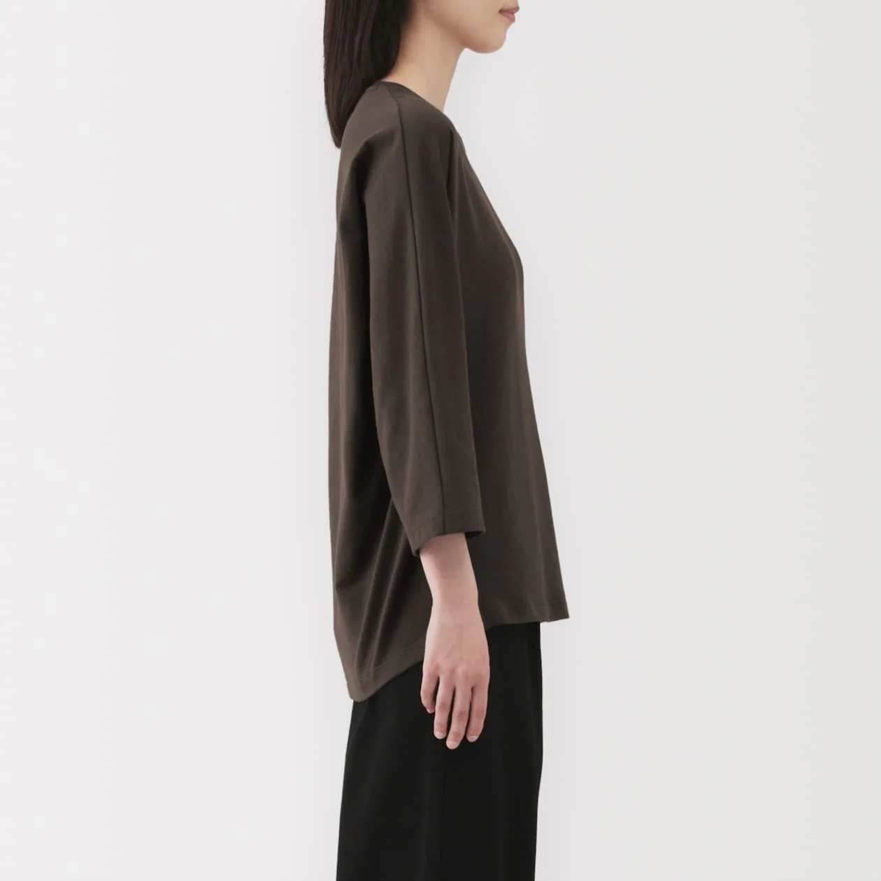 Sweatshirt 3/4 Sleeve Pullover - Image 5