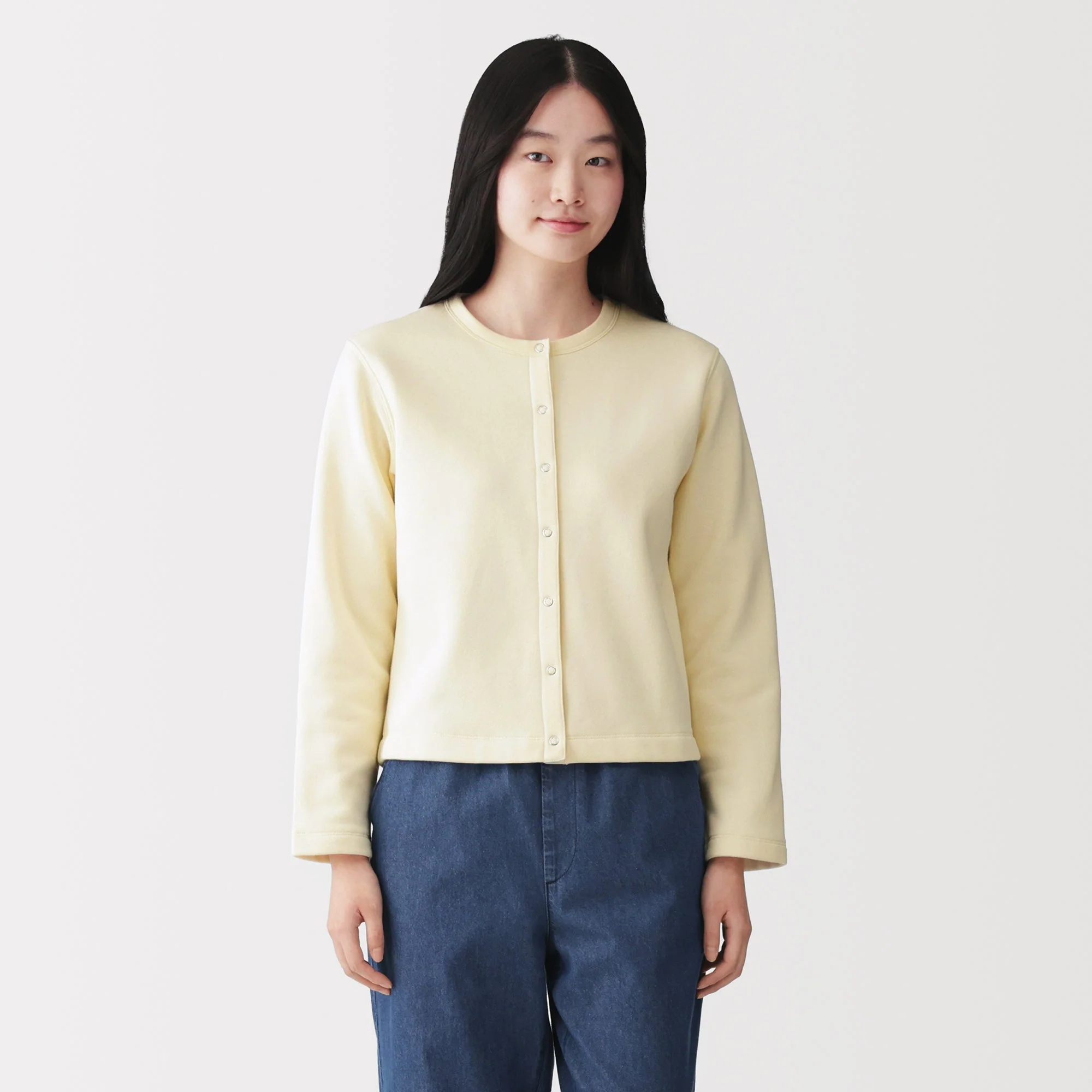 Sweatshirt Cardigan - Image 11