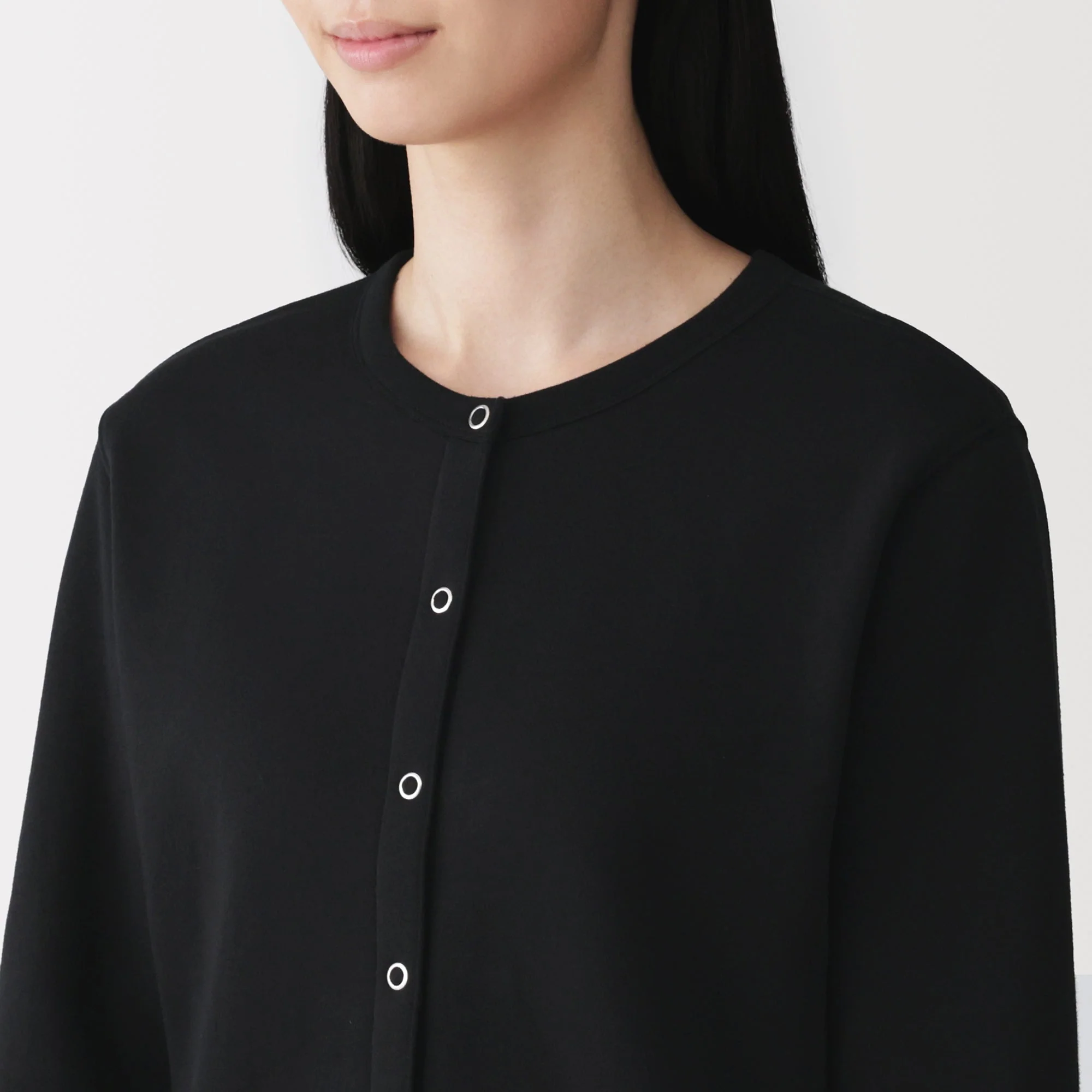 Sweatshirt Cardigan - Image 7
