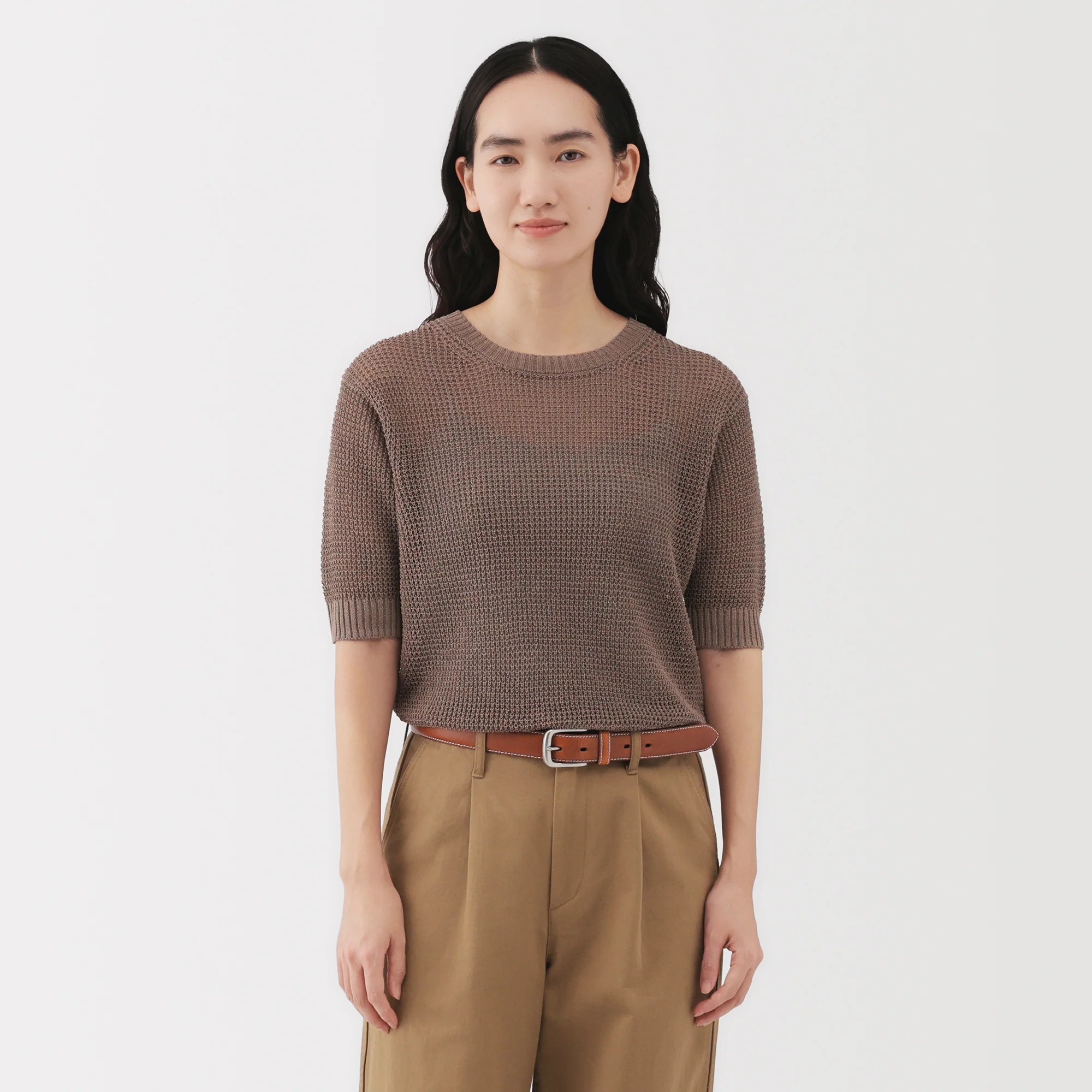 Tanned Leather Adjustable Belt - Image 30