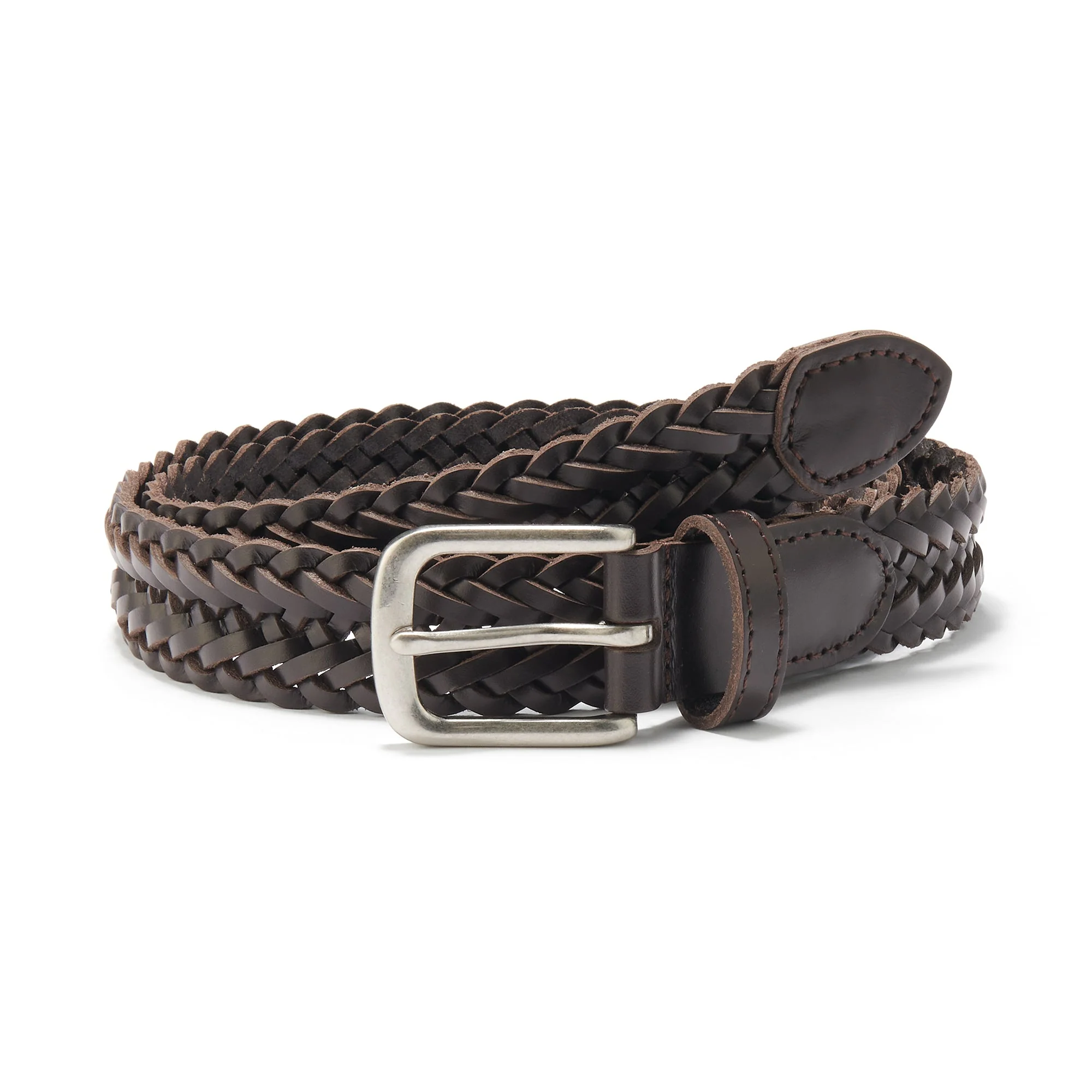 Tanned Leather Hand-Knitted Belt - Image 11