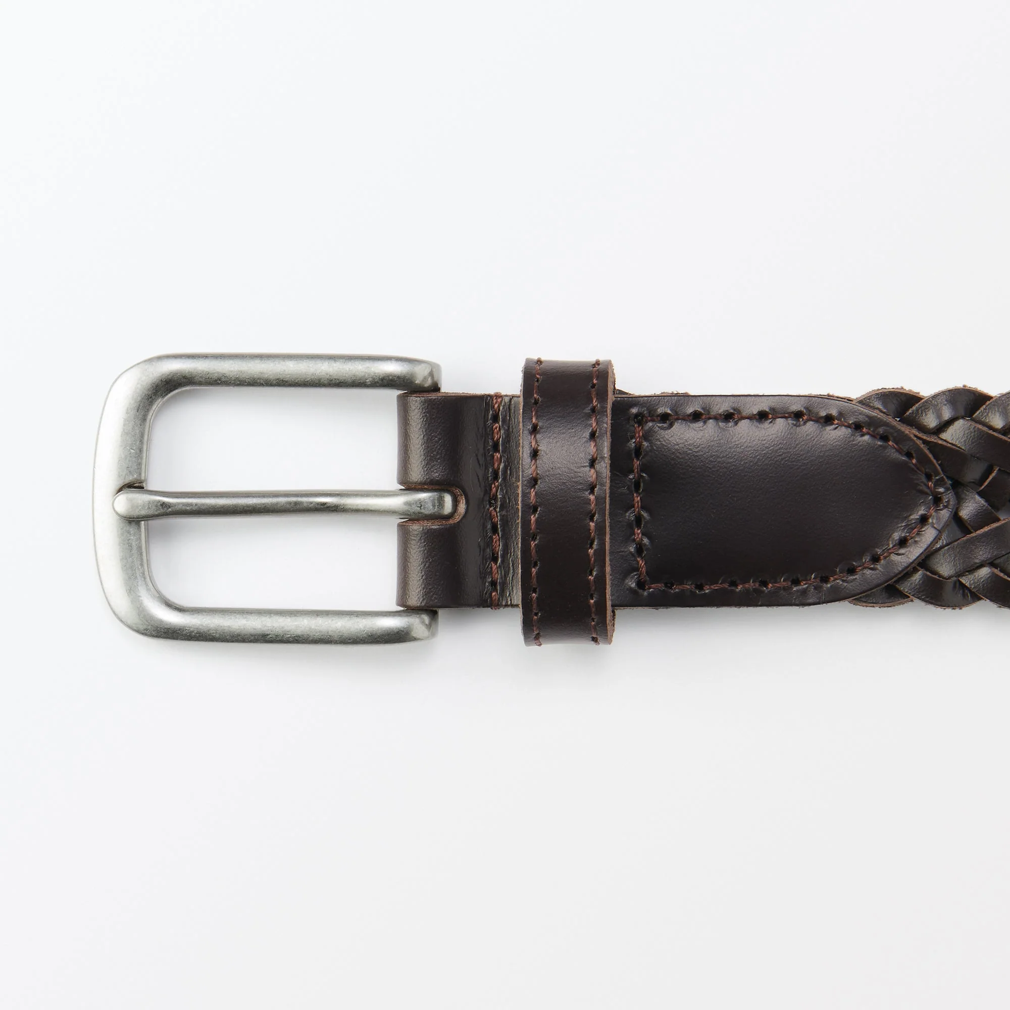 Tanned Leather Hand-Knitted Belt - Image 12