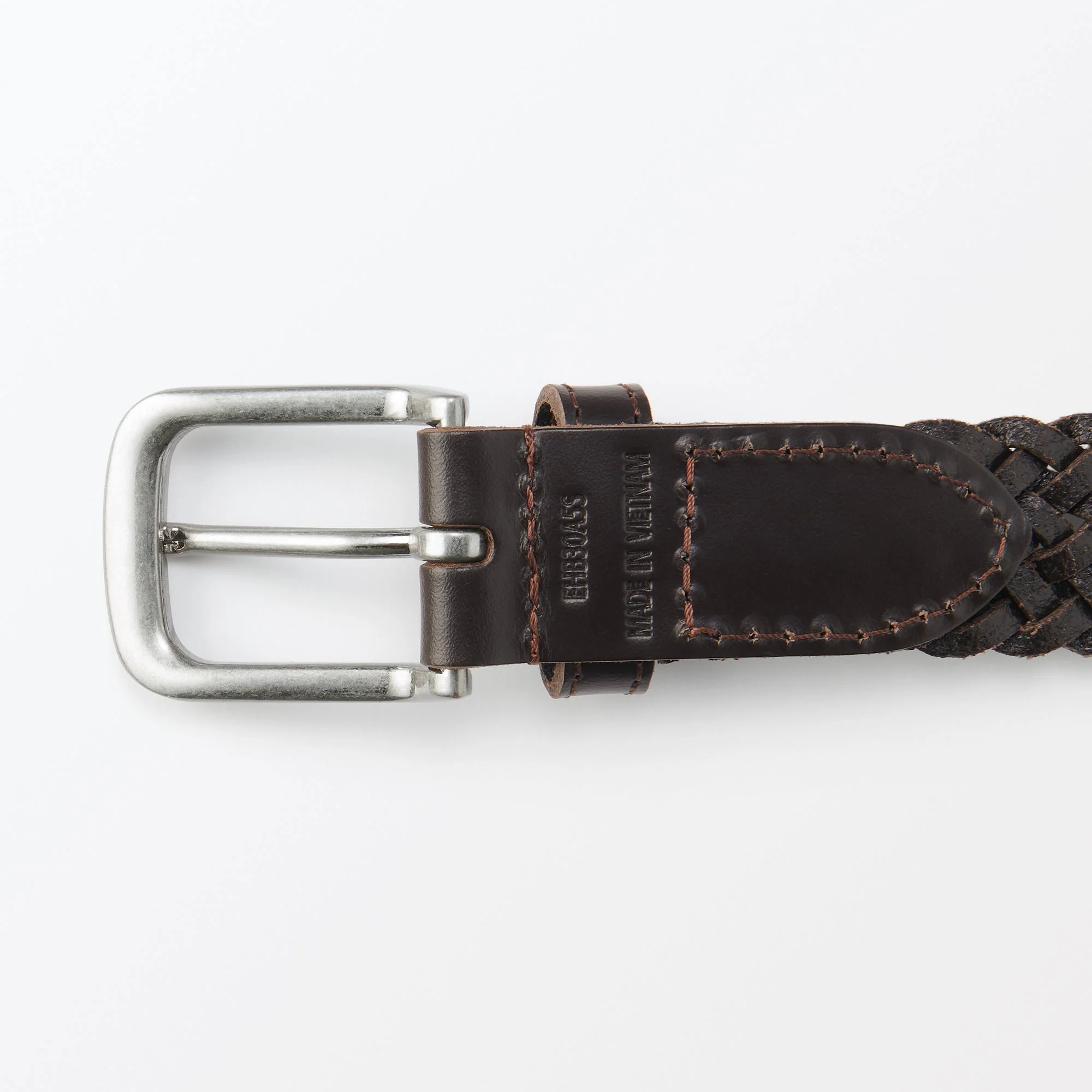 Tanned Leather Hand-Knitted Belt - Image 13