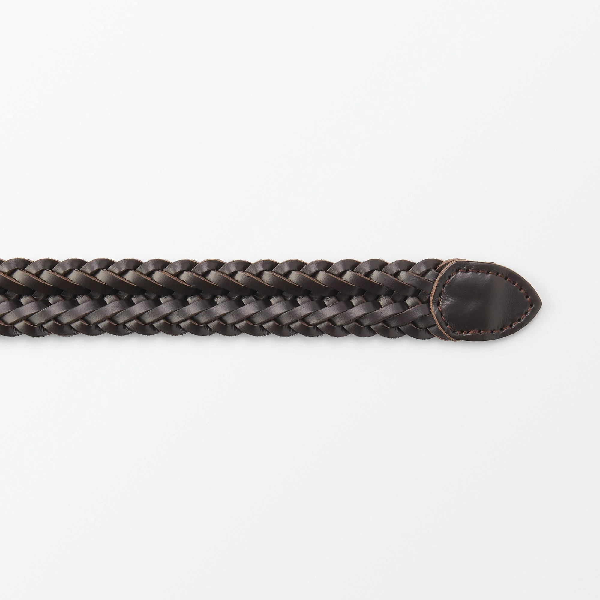 Tanned Leather Hand-Knitted Belt - Image 14