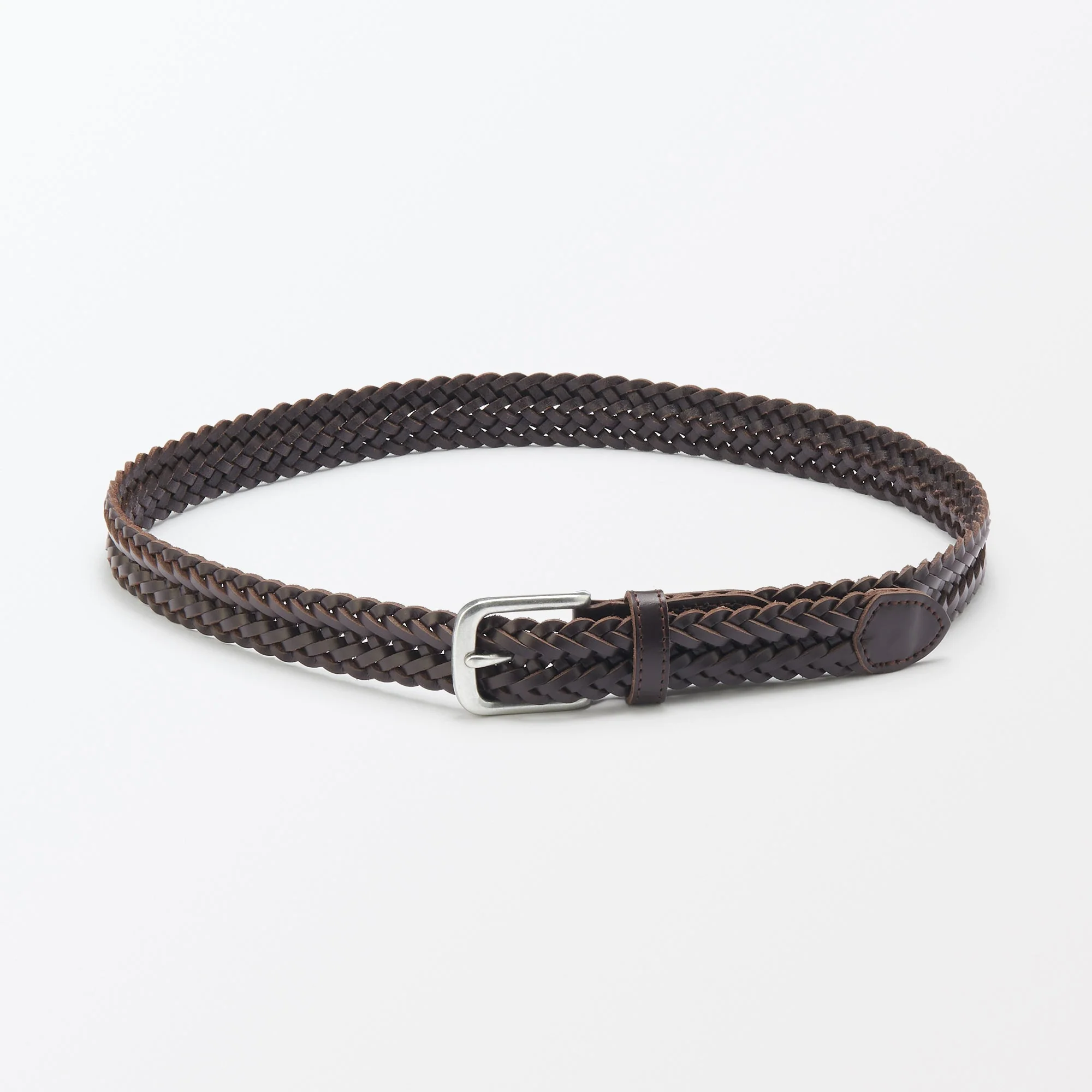 Tanned Leather Hand-Knitted Belt - Image 15