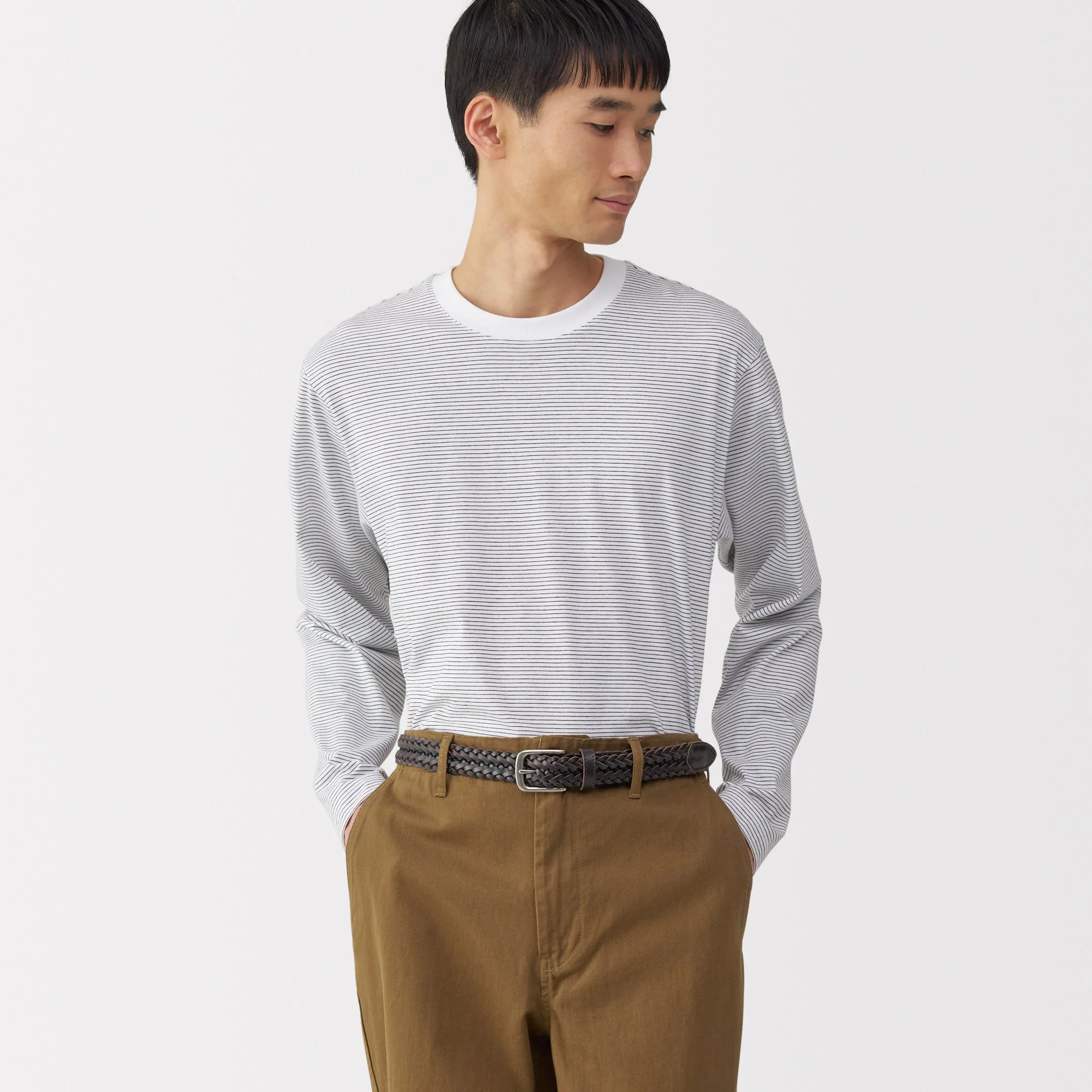 Tanned Leather Hand-Knitted Belt - Image 16