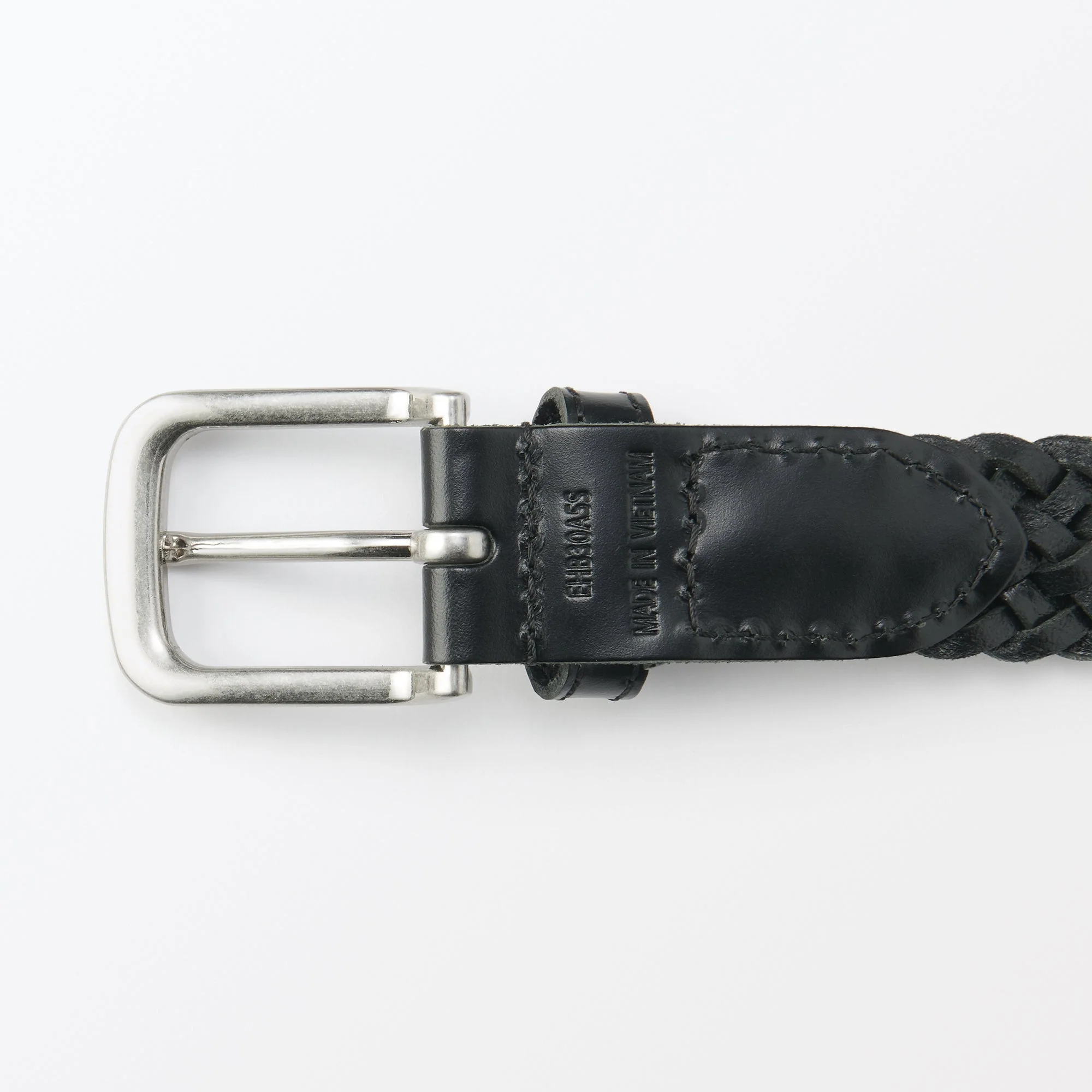 Tanned Leather Hand-Knitted Belt - Image 4