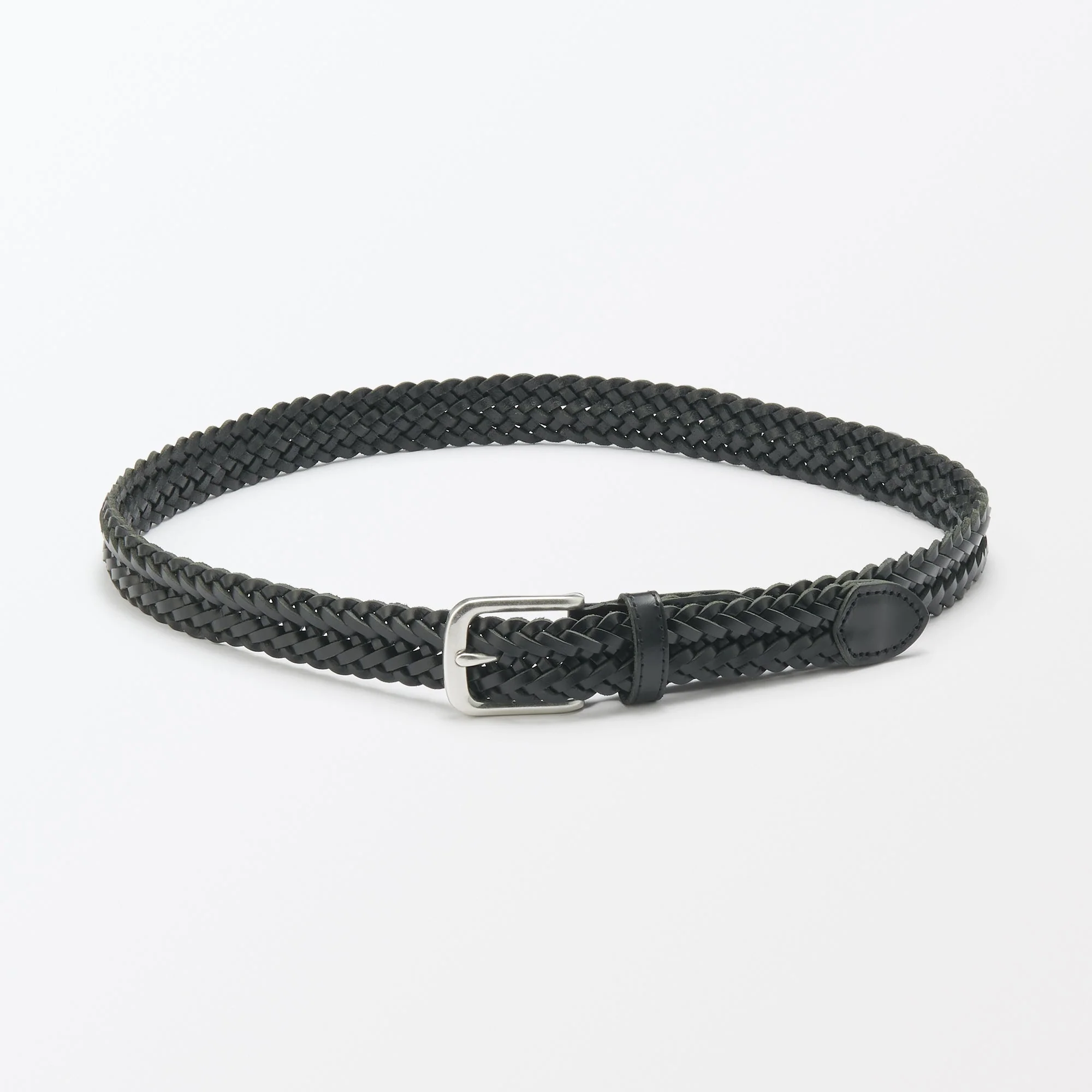 Tanned Leather Hand-Knitted Belt - Image 6