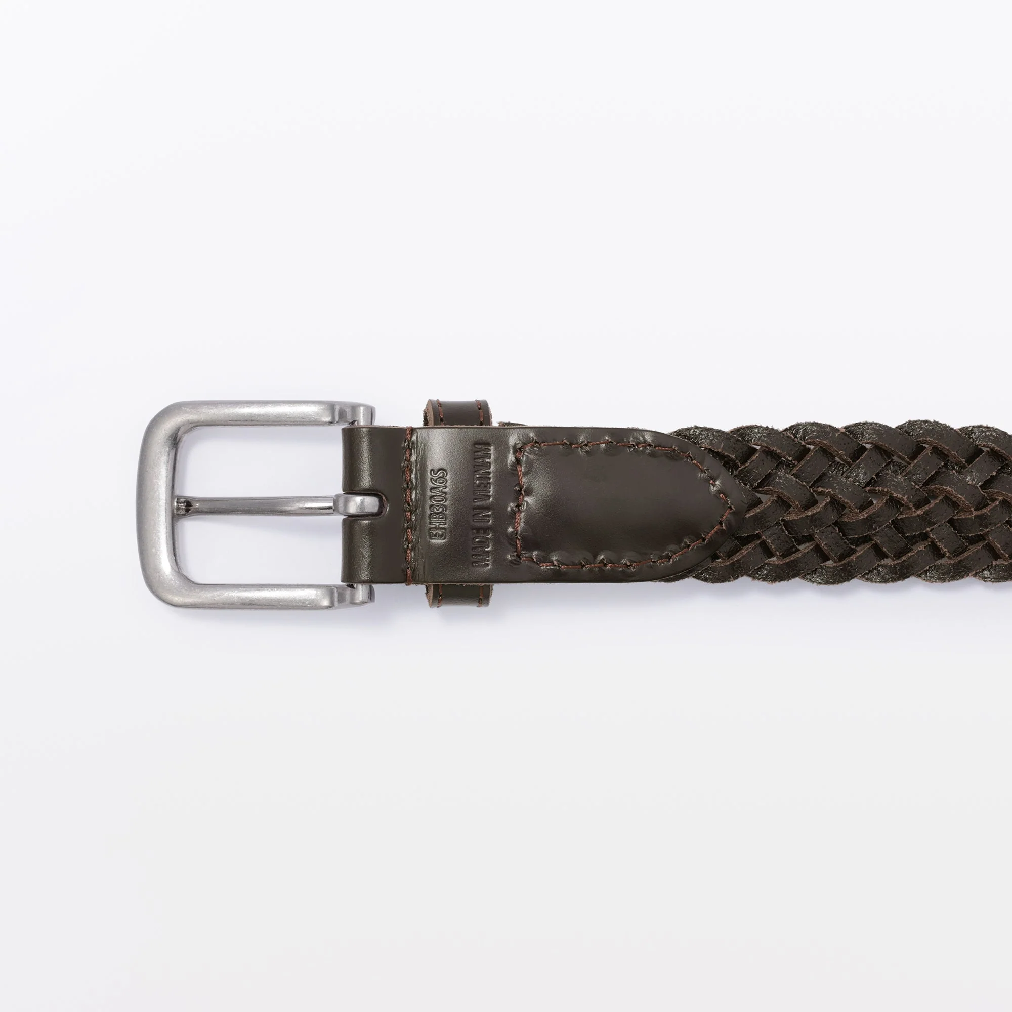 Tanned Leather Hand-Knitted Belt - Image 10