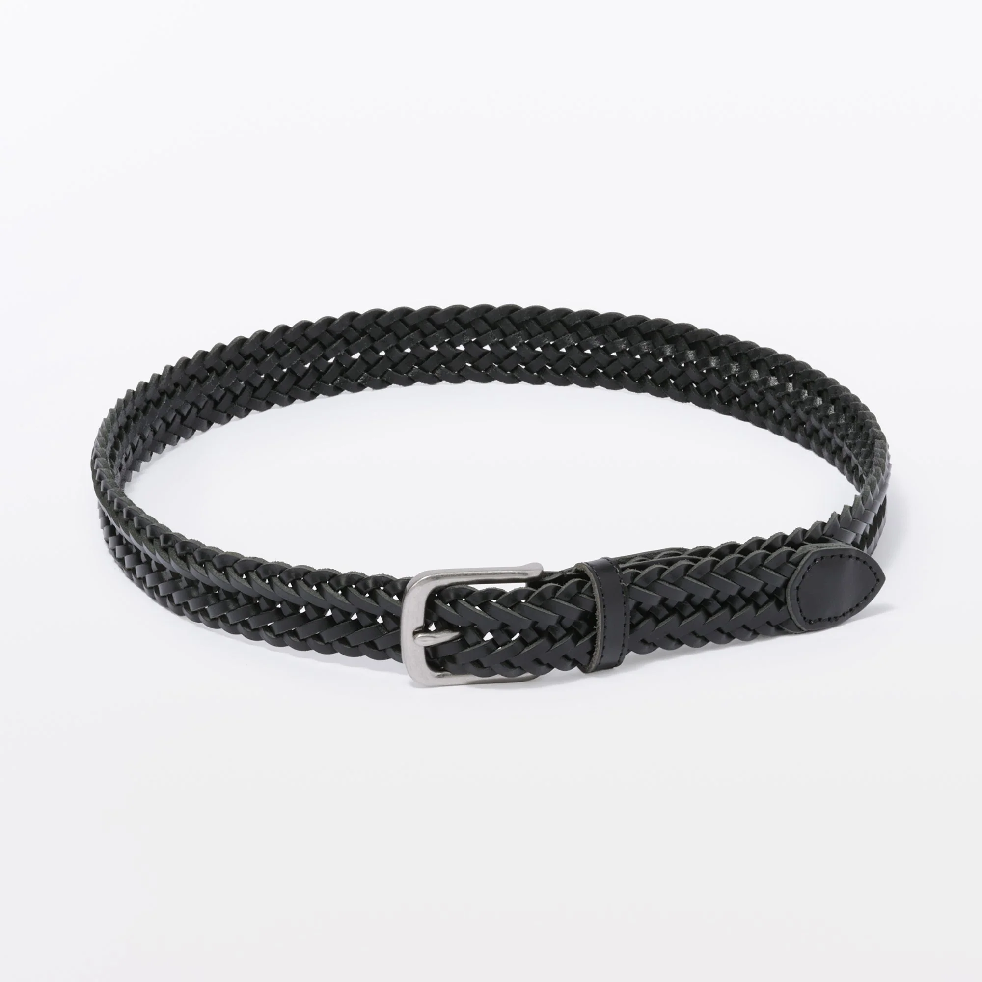 Tanned Leather Hand-Knitted Belt - Image 6