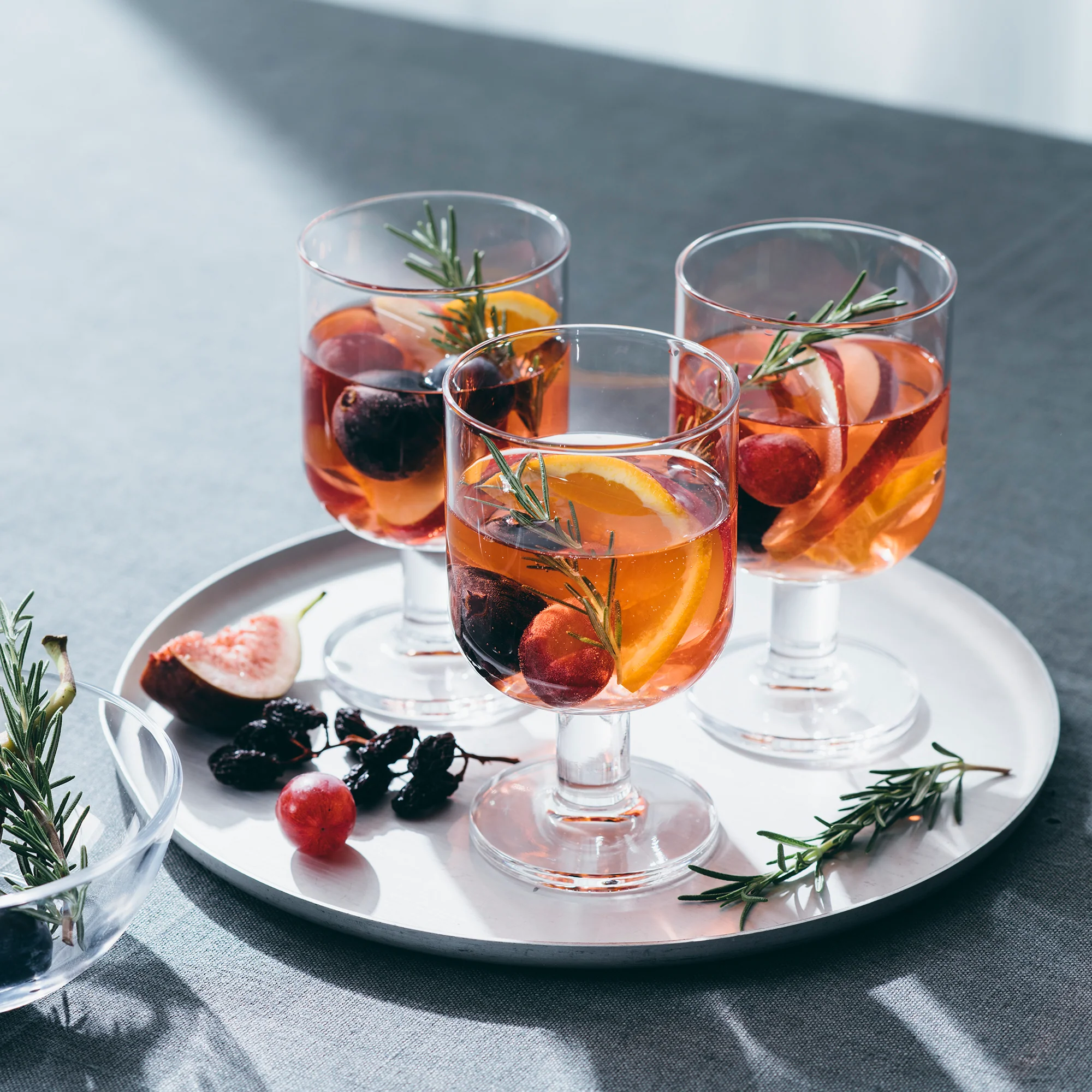 Tempered Glass Stemmed Glass - Medium - Image 2