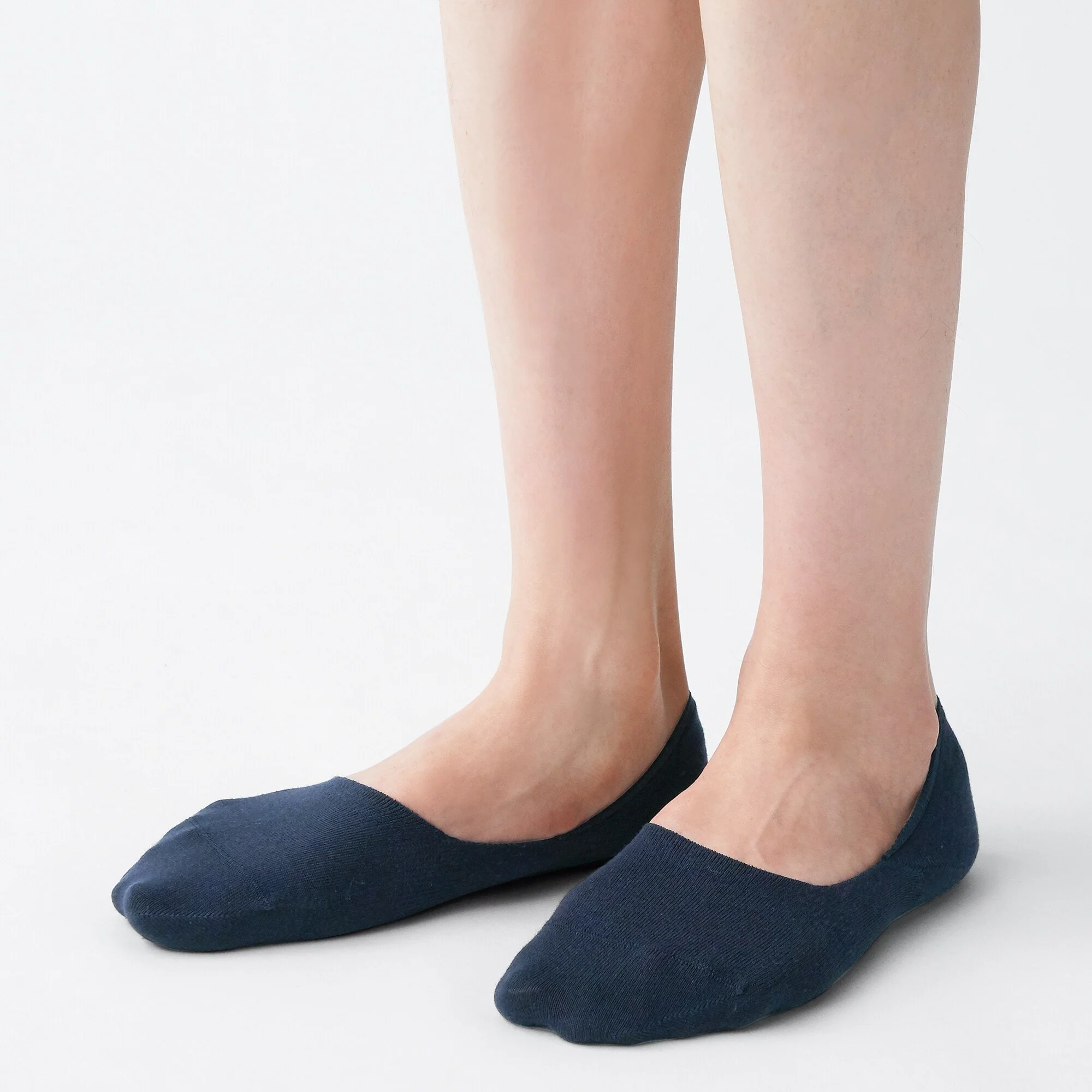 Thin No Show Socks with Heel Grips 25-29cm - Image 11