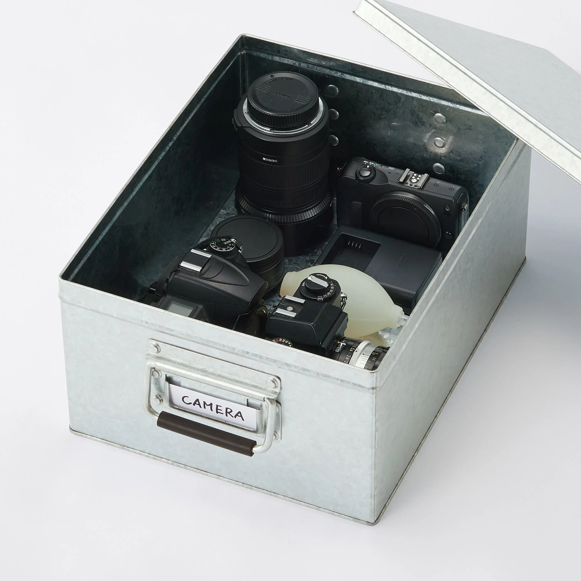 Tin Box - Large (W10.2 x D14.6 x H6.3") - Image 2