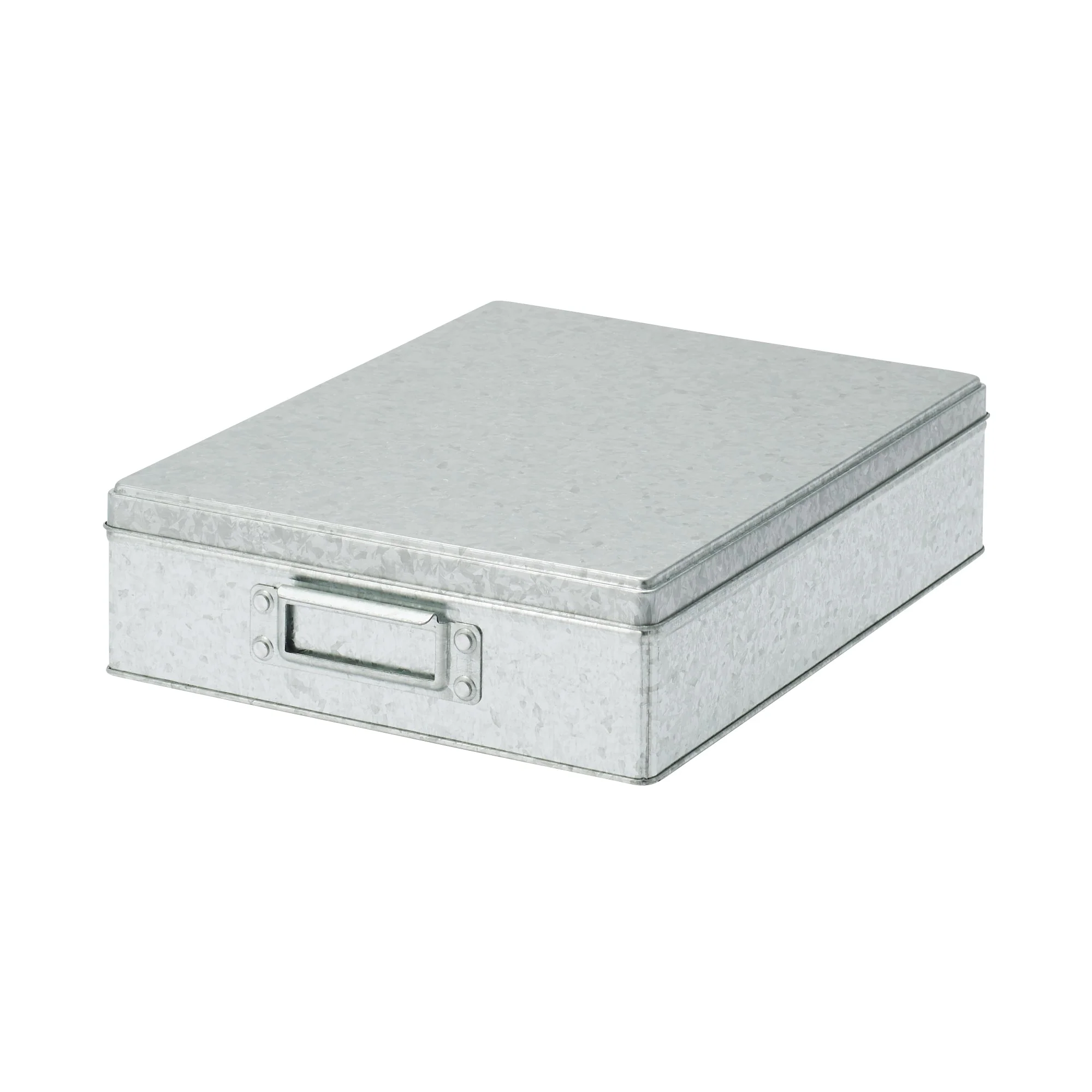 Tin Box - Large (W10.2 x D13.4 x H3.3")