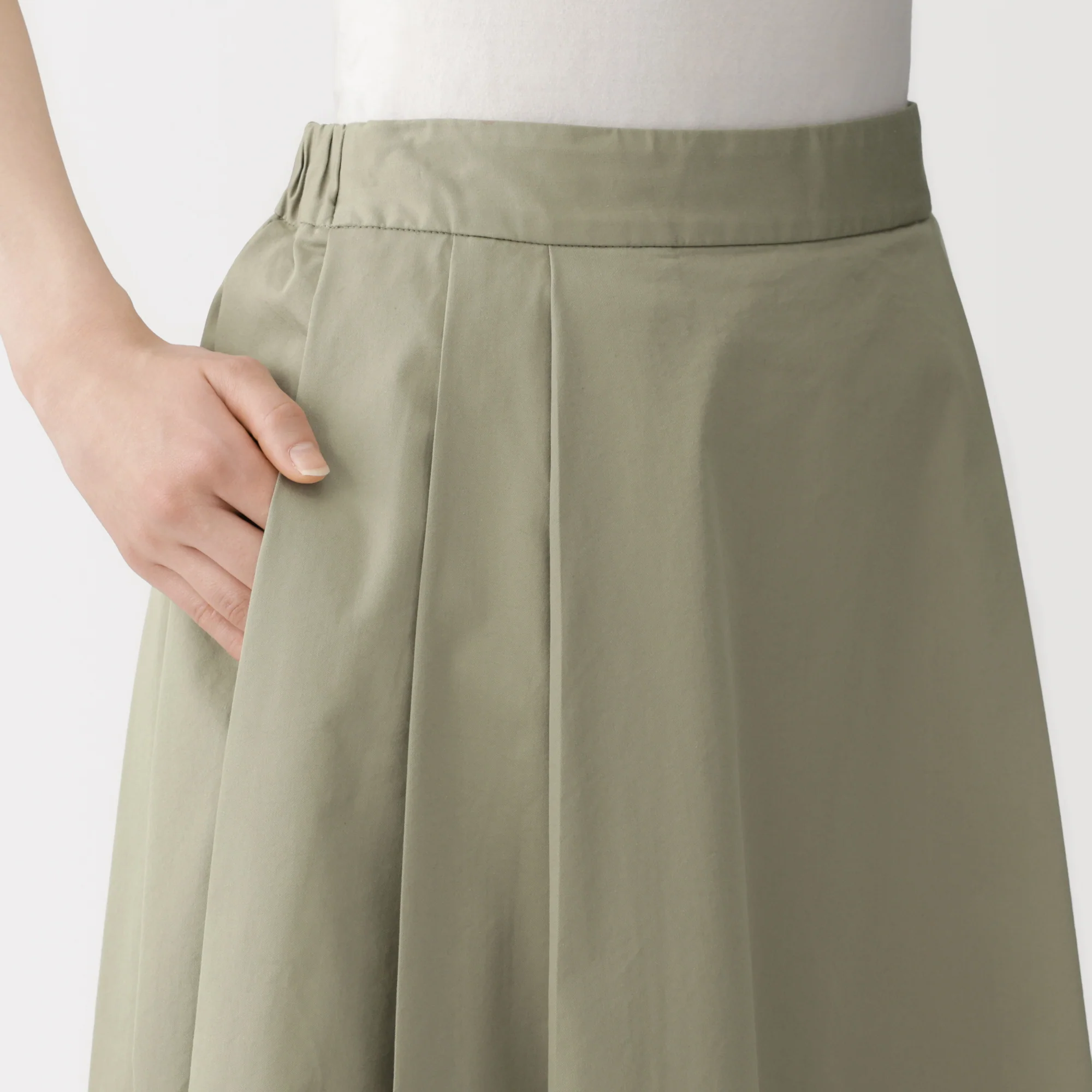 Twill Darted Skirt - Image 7