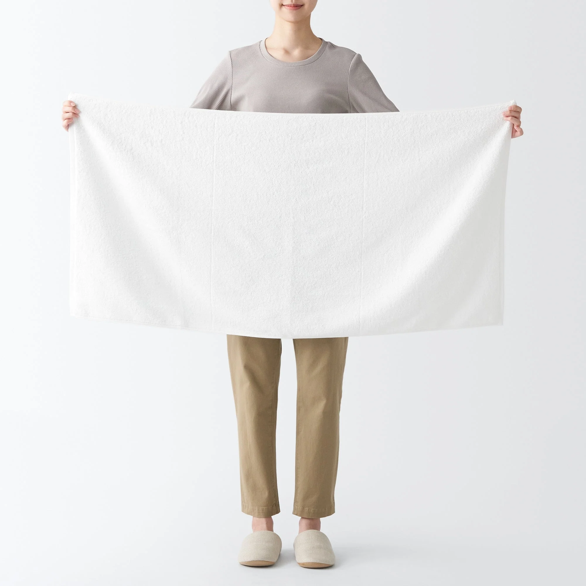Twin Pile Small Bath Towel with Loop - Image 30
