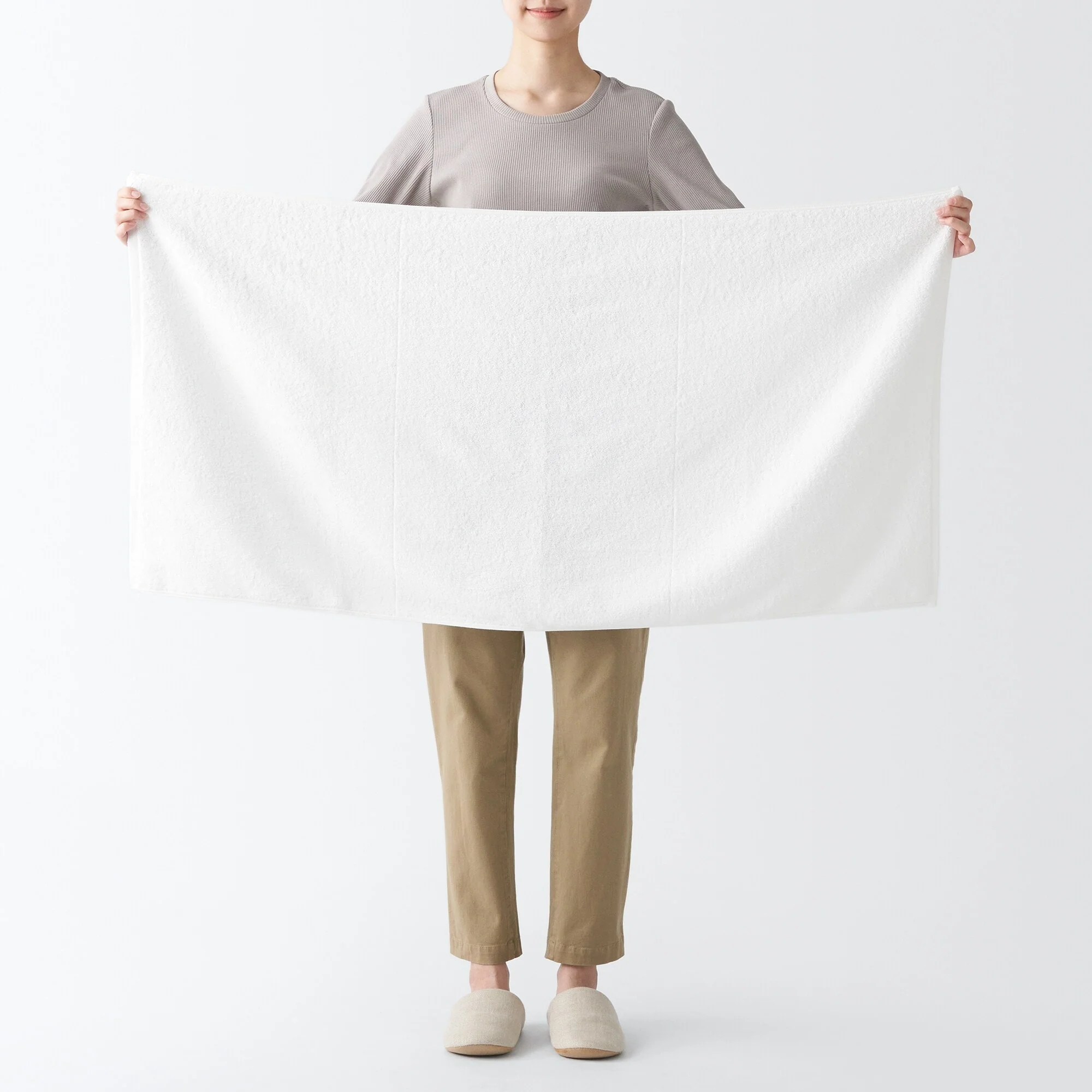 Twin Pile Small Bath Towel with Loop - Image 30