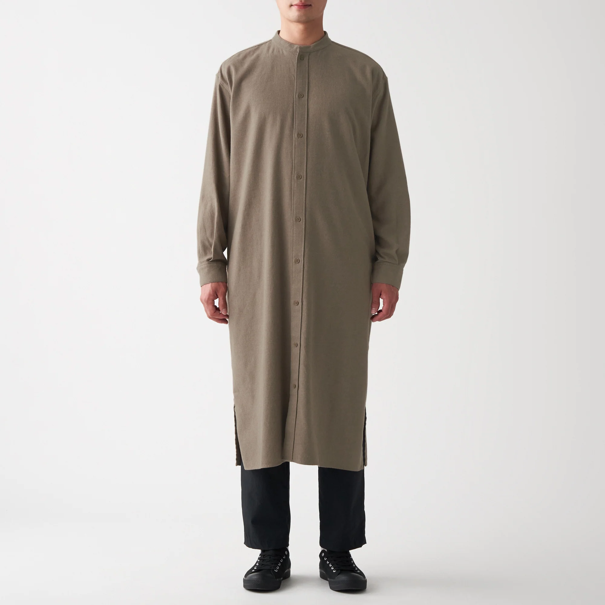 Unisex Flannel Long Shirt - Image 10