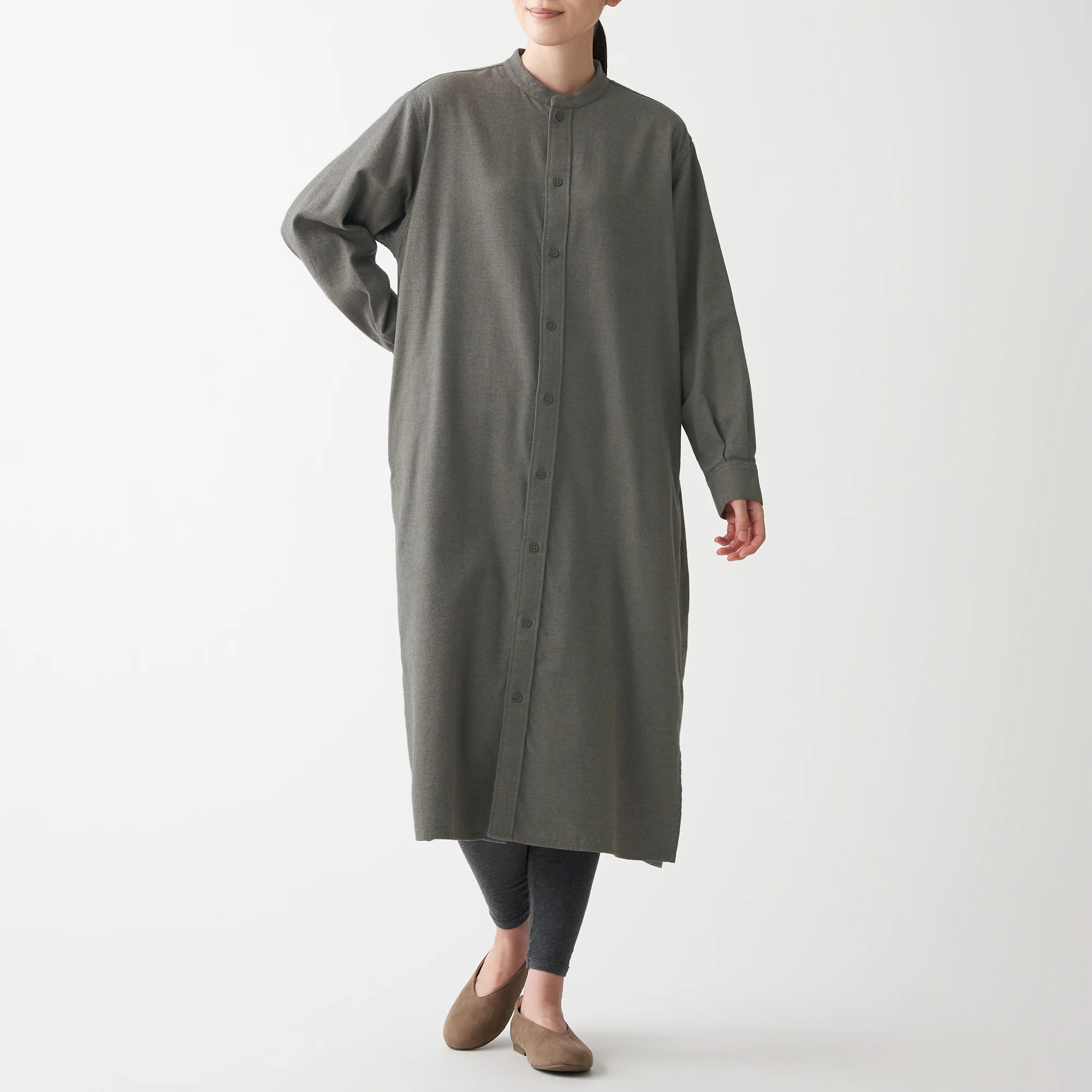 Unisex Flannel Long Shirt - Image 24