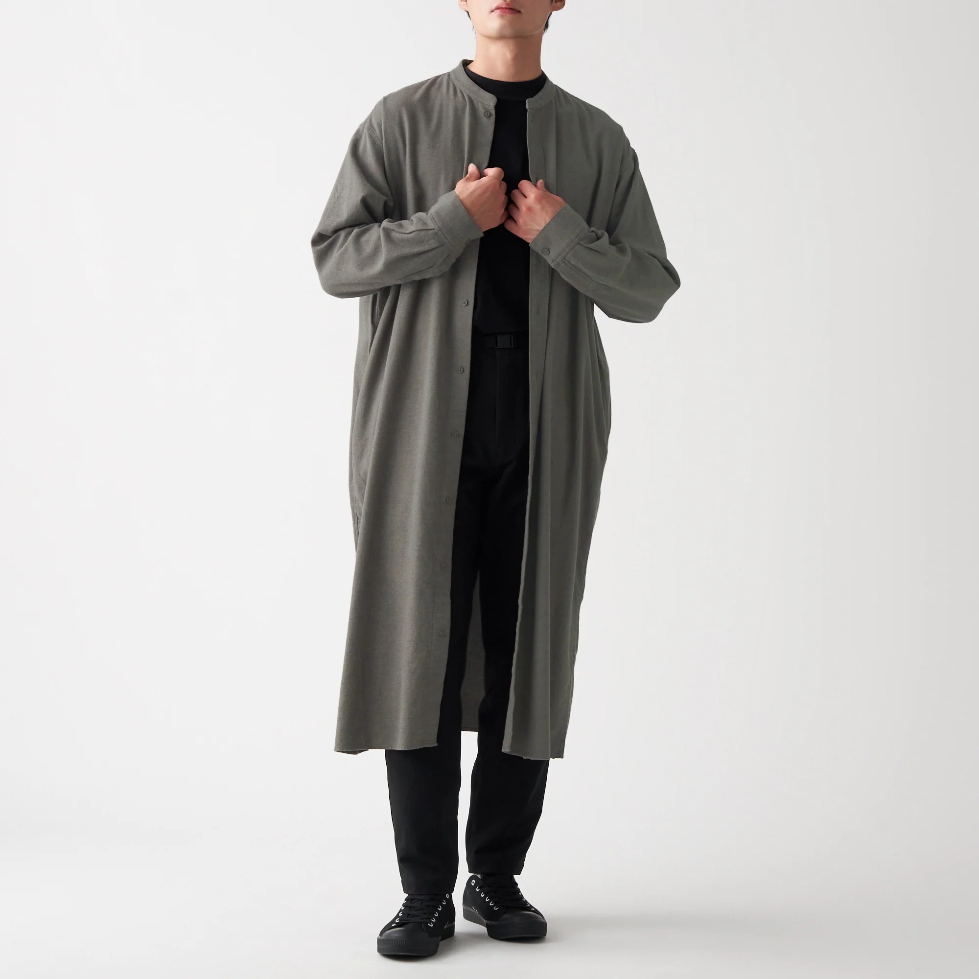 Unisex Flannel Long Shirt - Image 25
