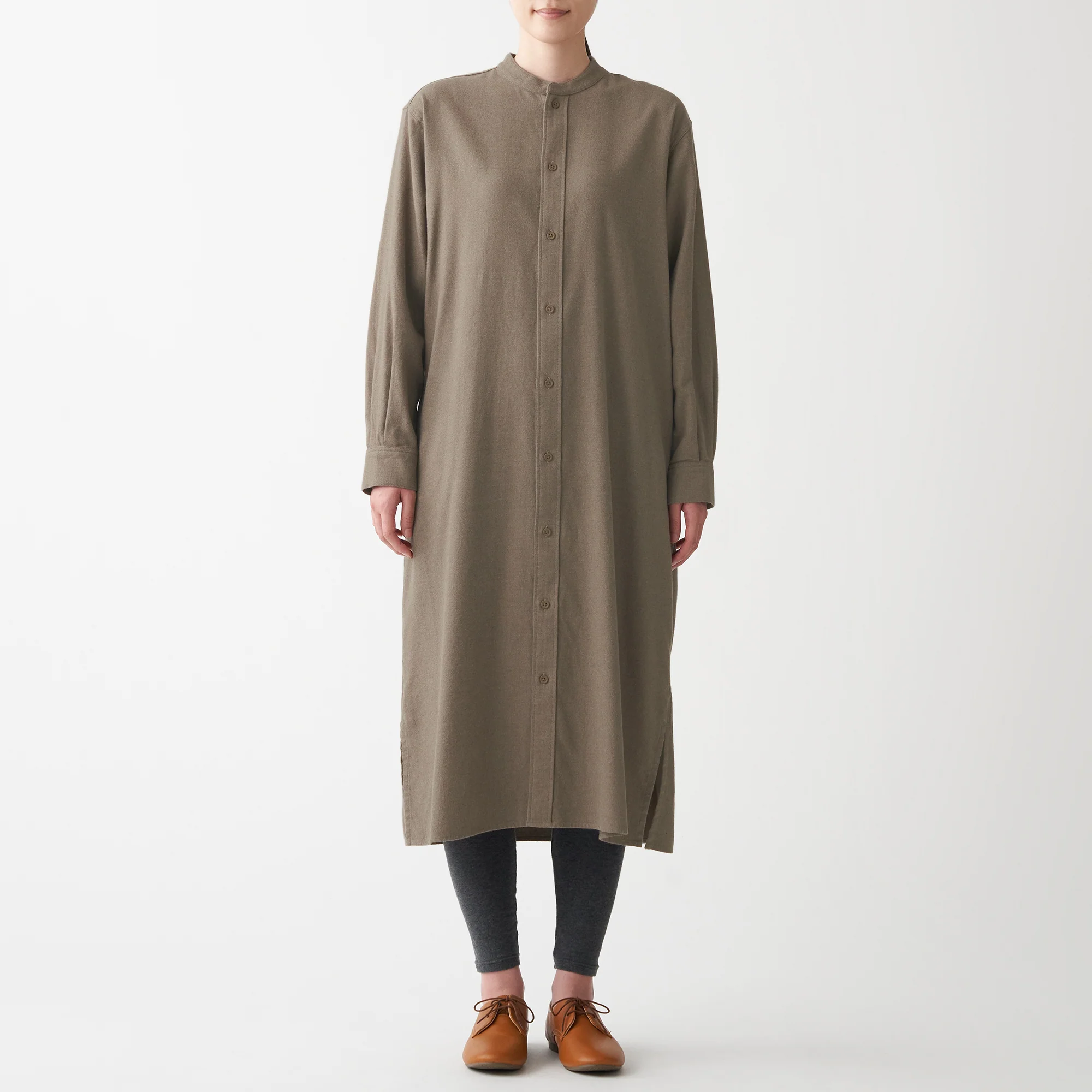 Unisex Flannel Long Shirt - Image 3