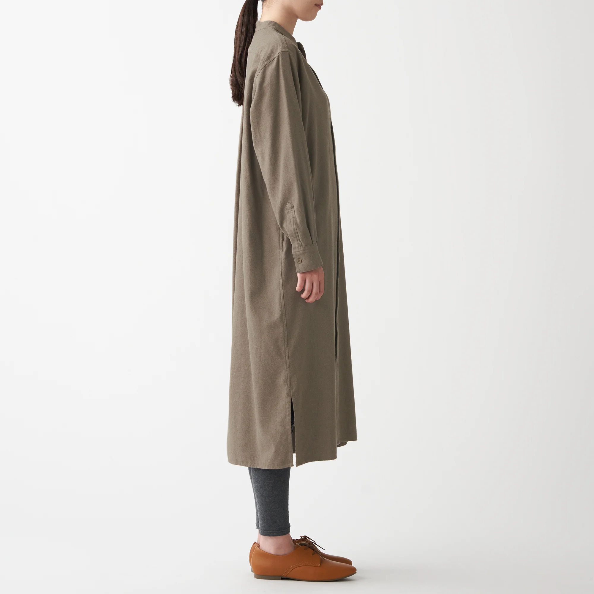 Unisex Flannel Long Shirt - Image 4