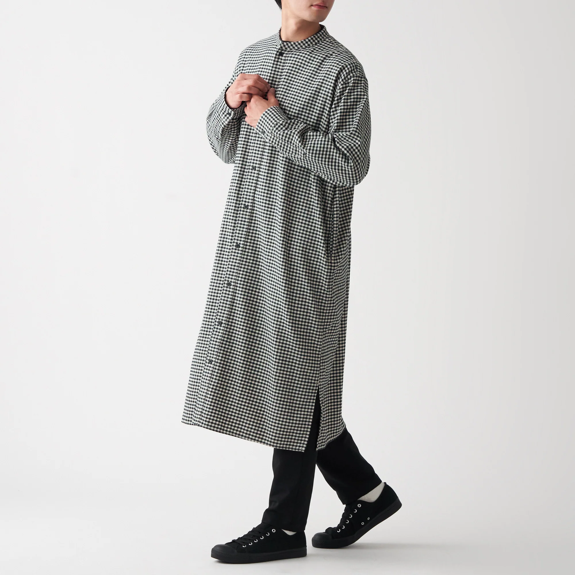 Unisex Flannel Long Shirt - Image 40