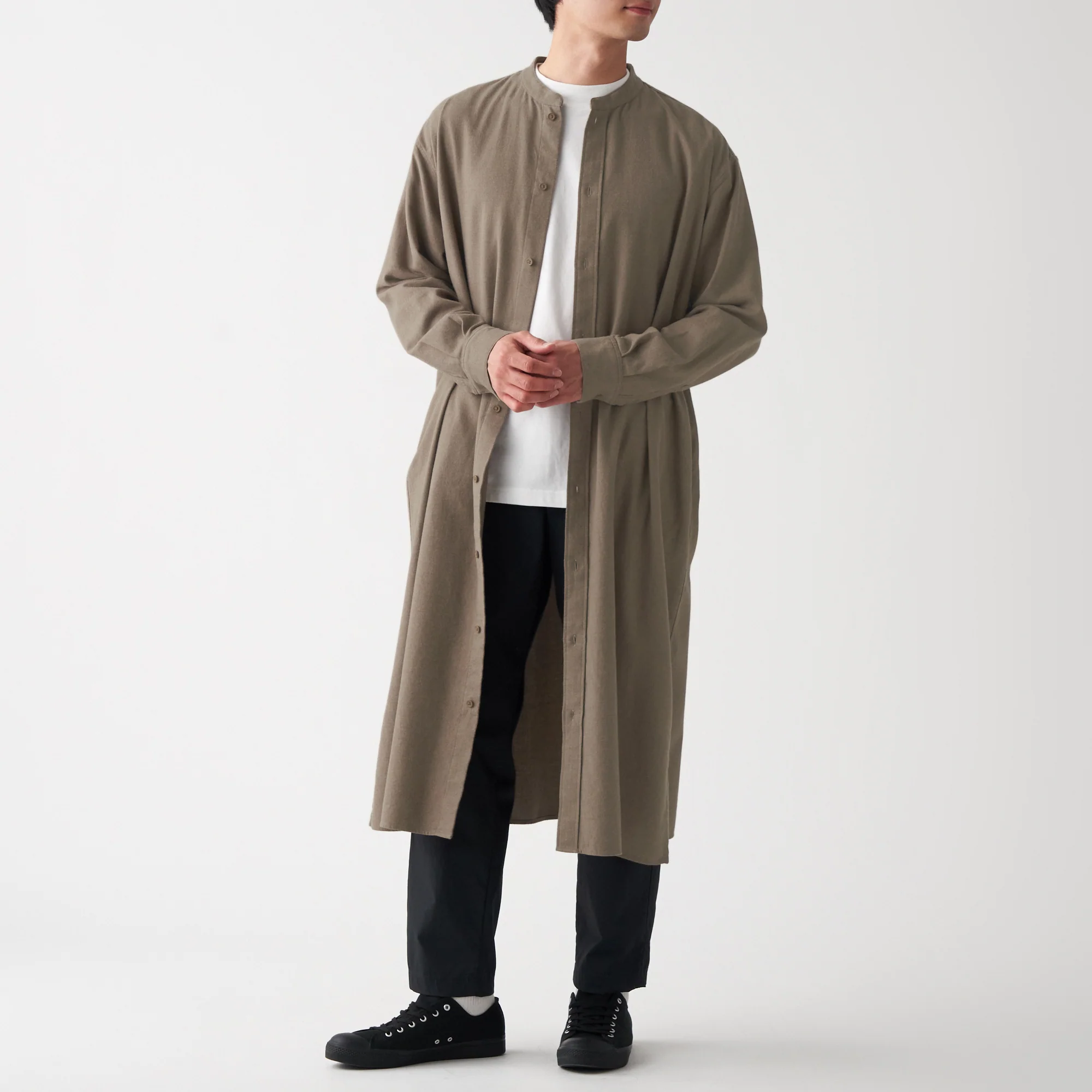 Unisex Flannel Long Shirt - Image 9