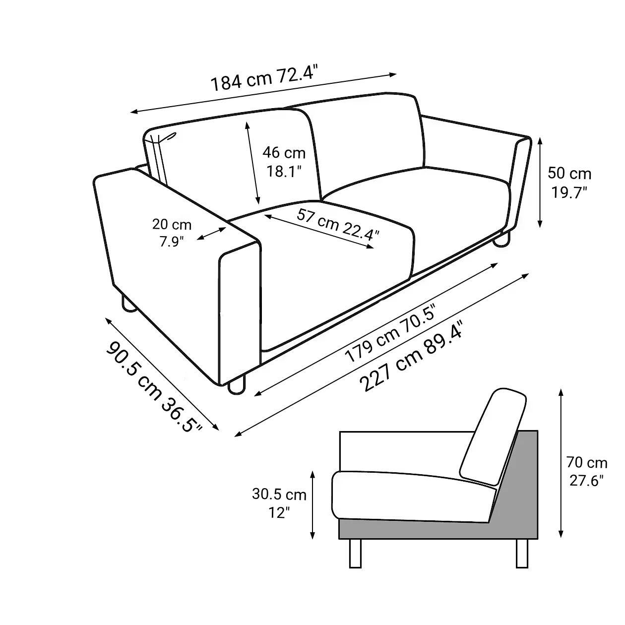 [HD] Urethane Pocket Coil Sofa 3 Seater (Cover Sold Seperately) - Image 6