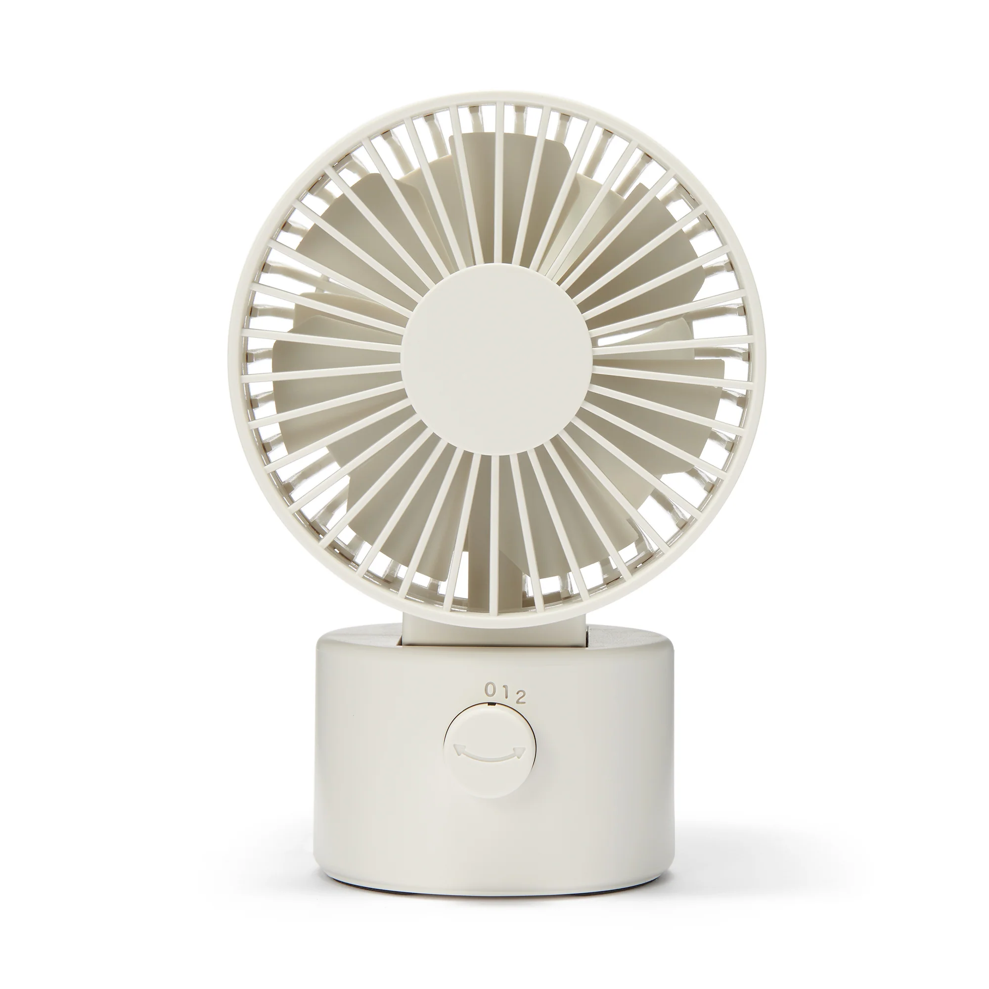 USB Desk Fan with Oscillation