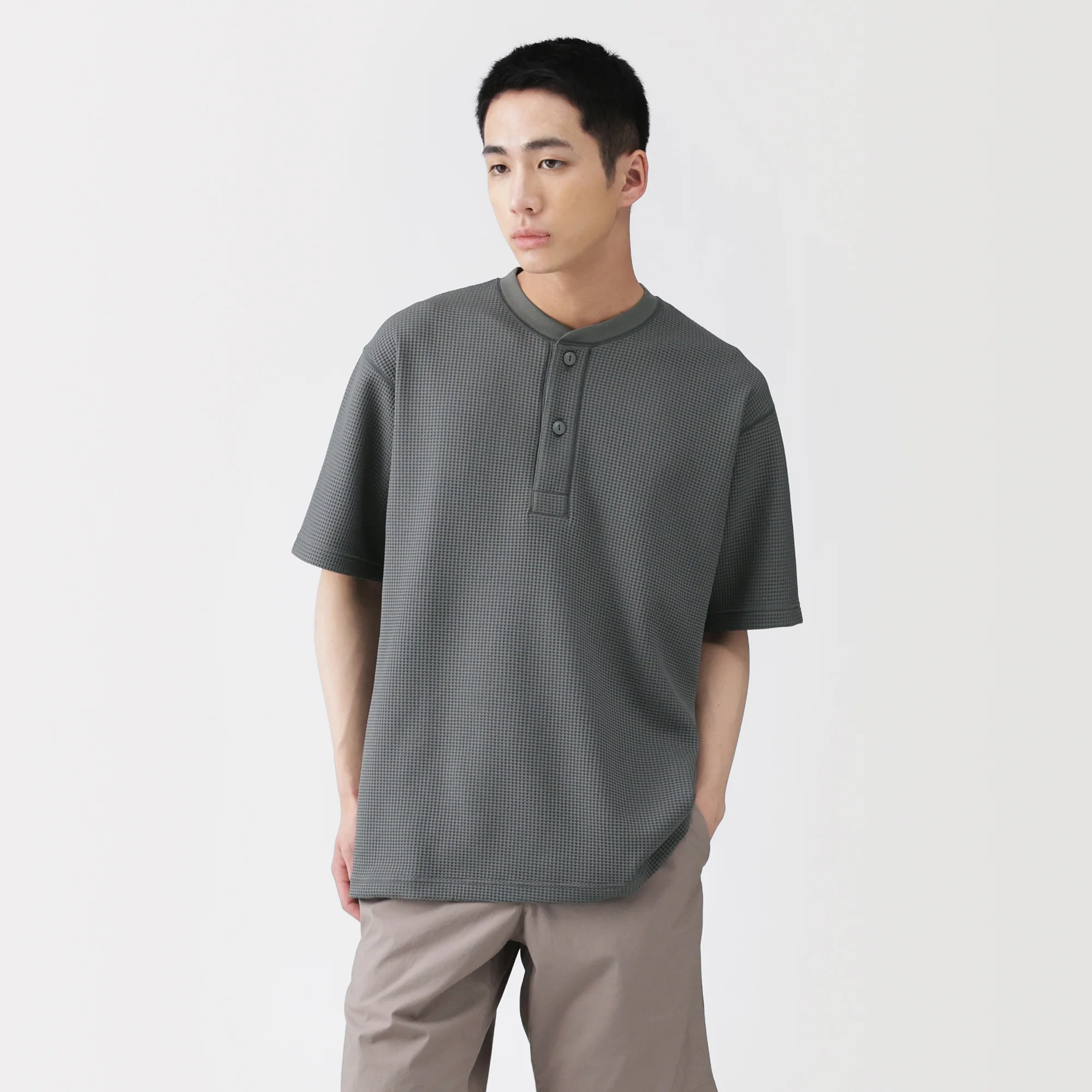 UV Protection Henley T-Shirt