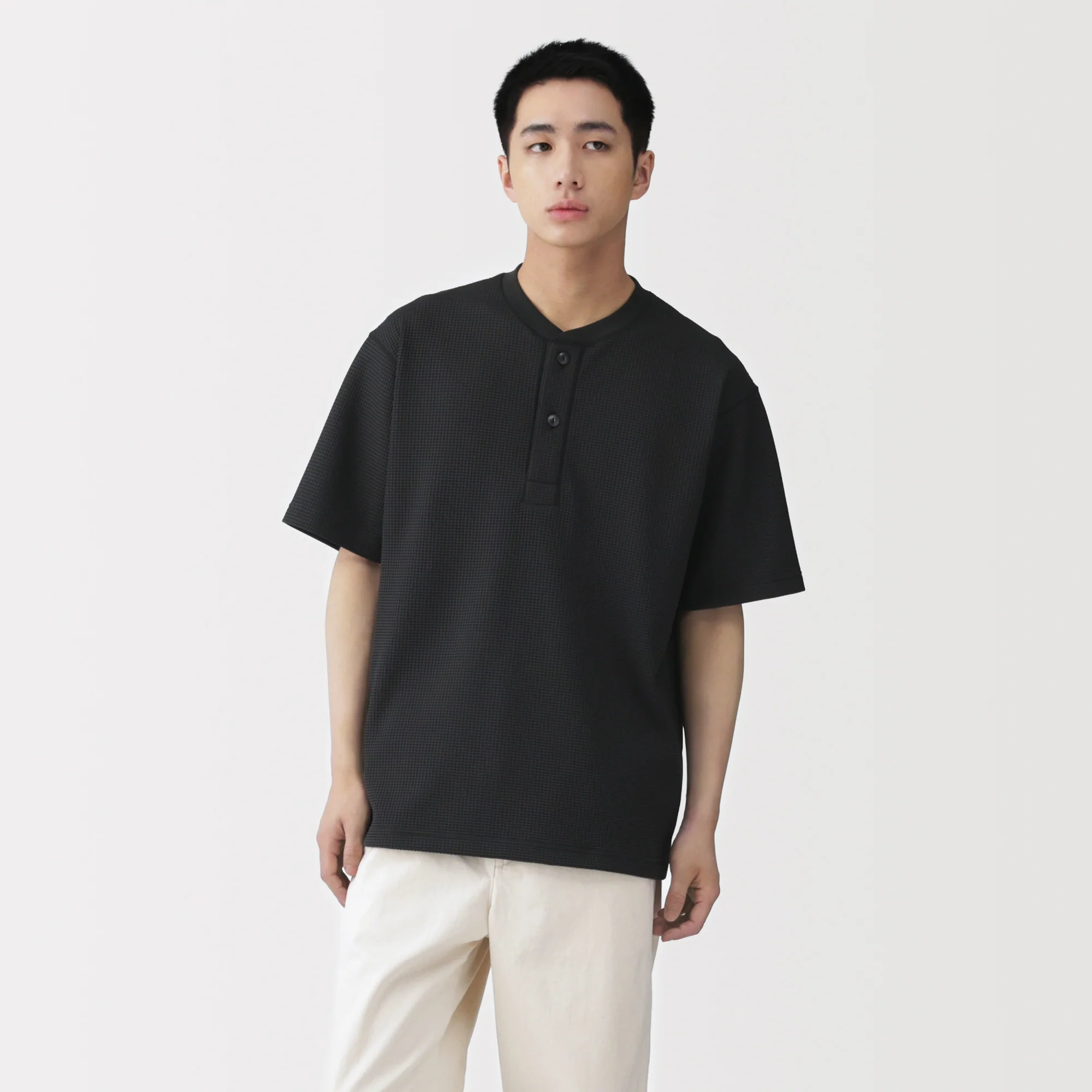 UV Protection Henley T-Shirt - Image 17