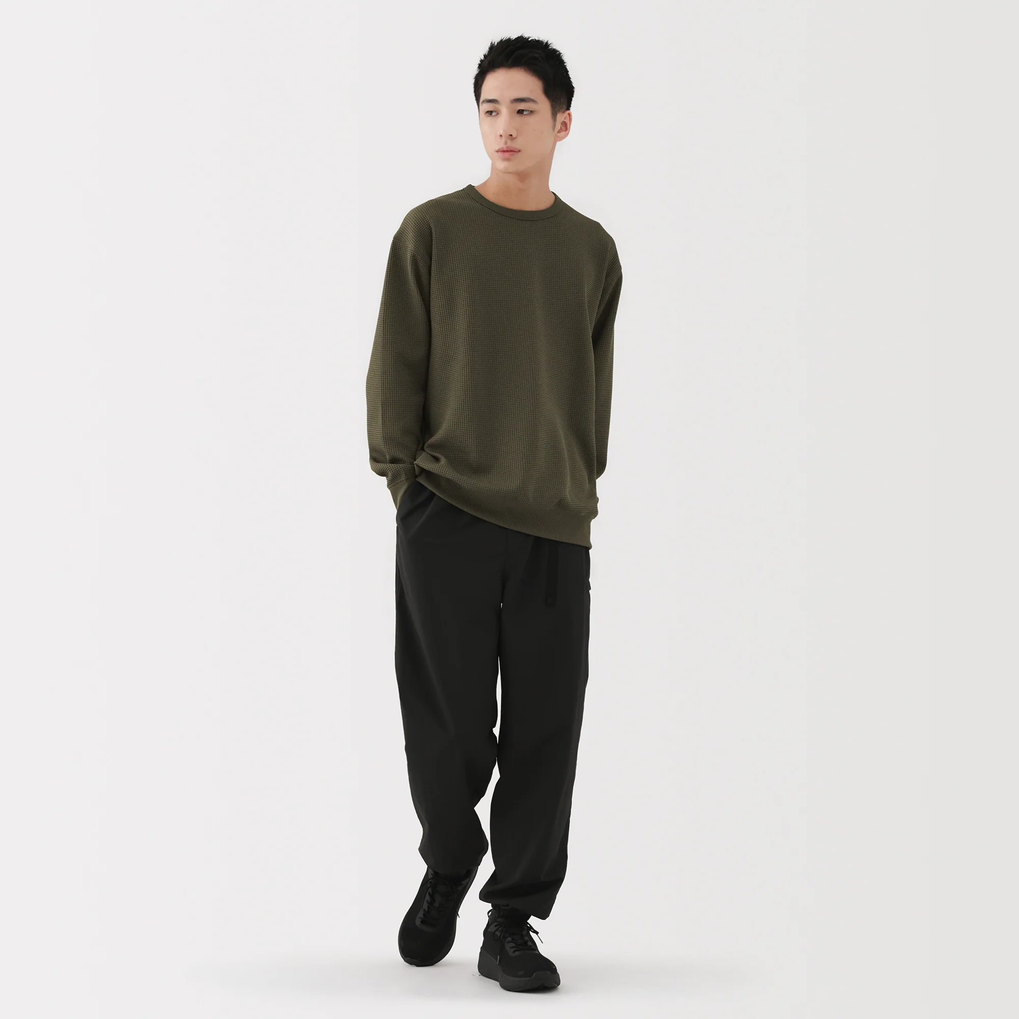 UV Protection Waffle T-Shirt - Image 18
