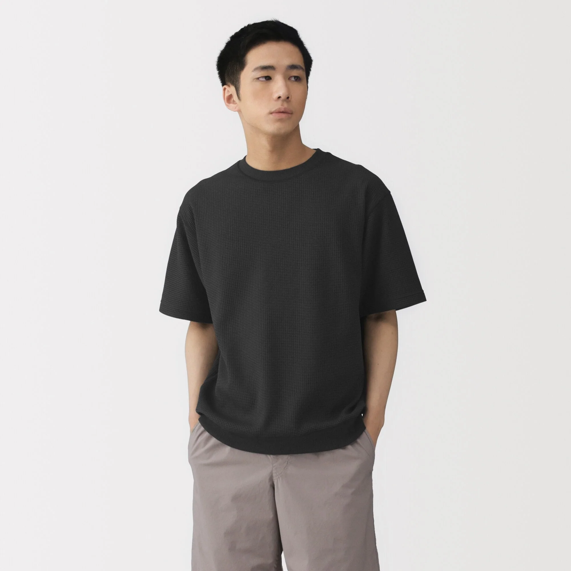 UV Protection Waffle T-Shirt - Image 19