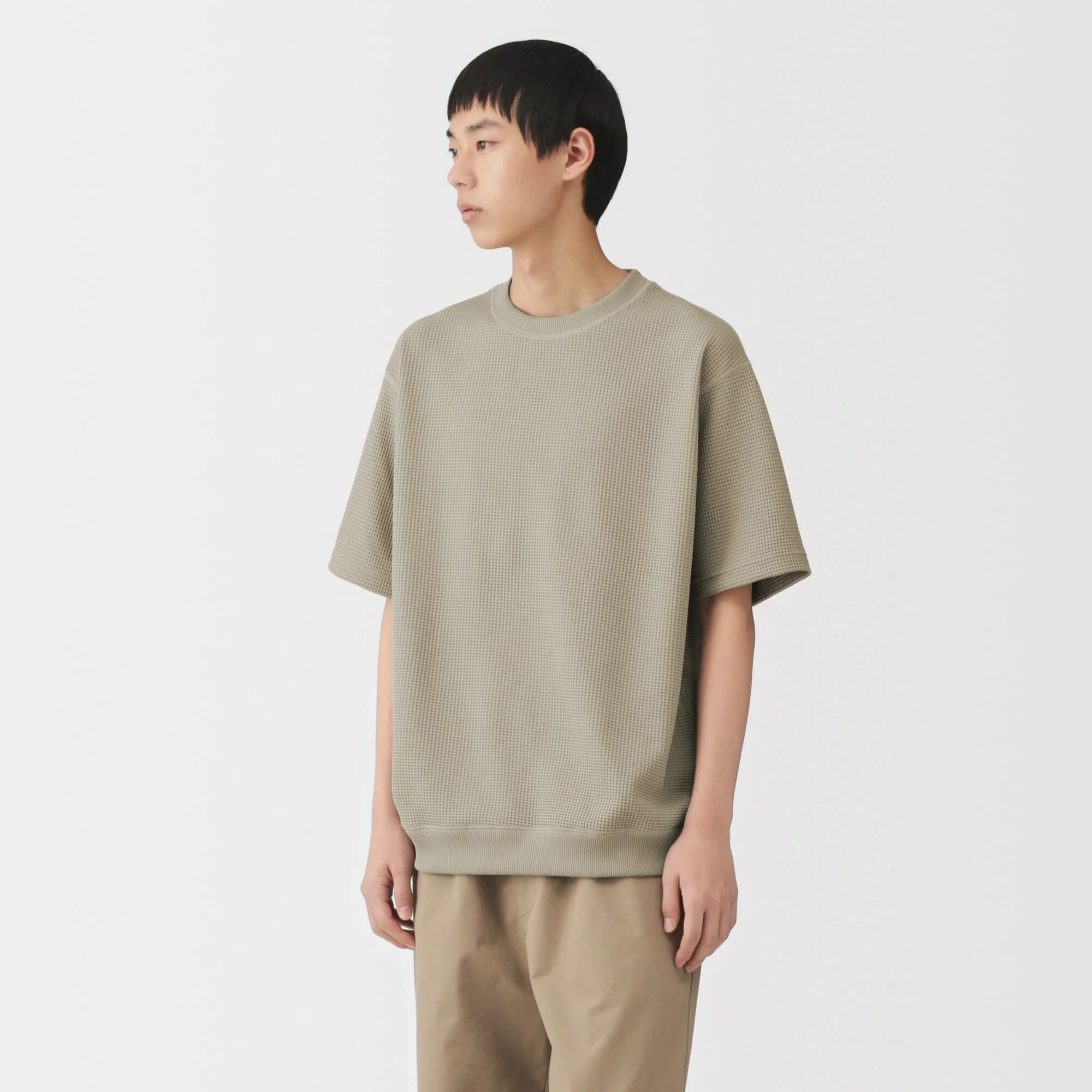 UV Protection Waffle T-Shirt - Image 35