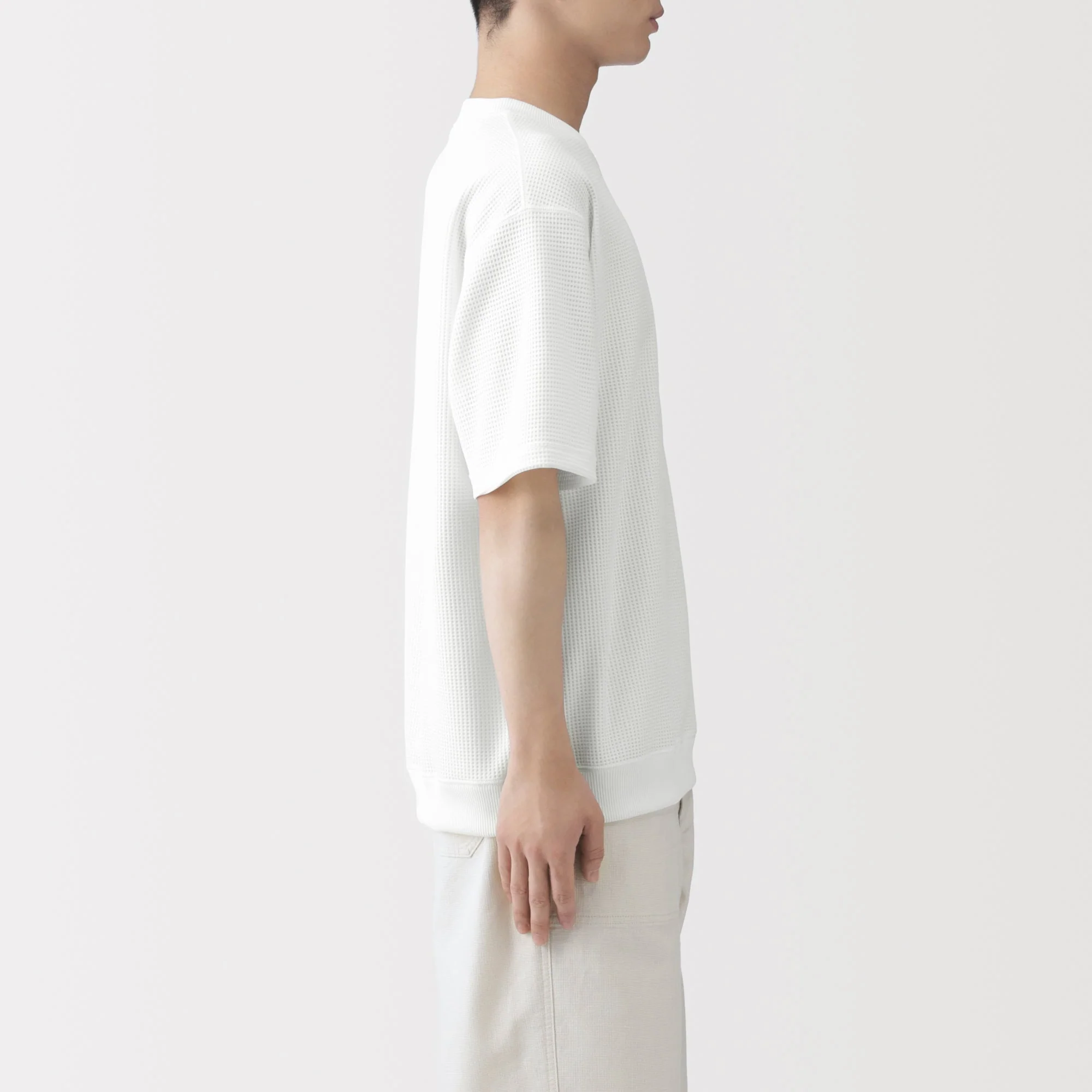UV Protection Waffle T-Shirt - Image 5