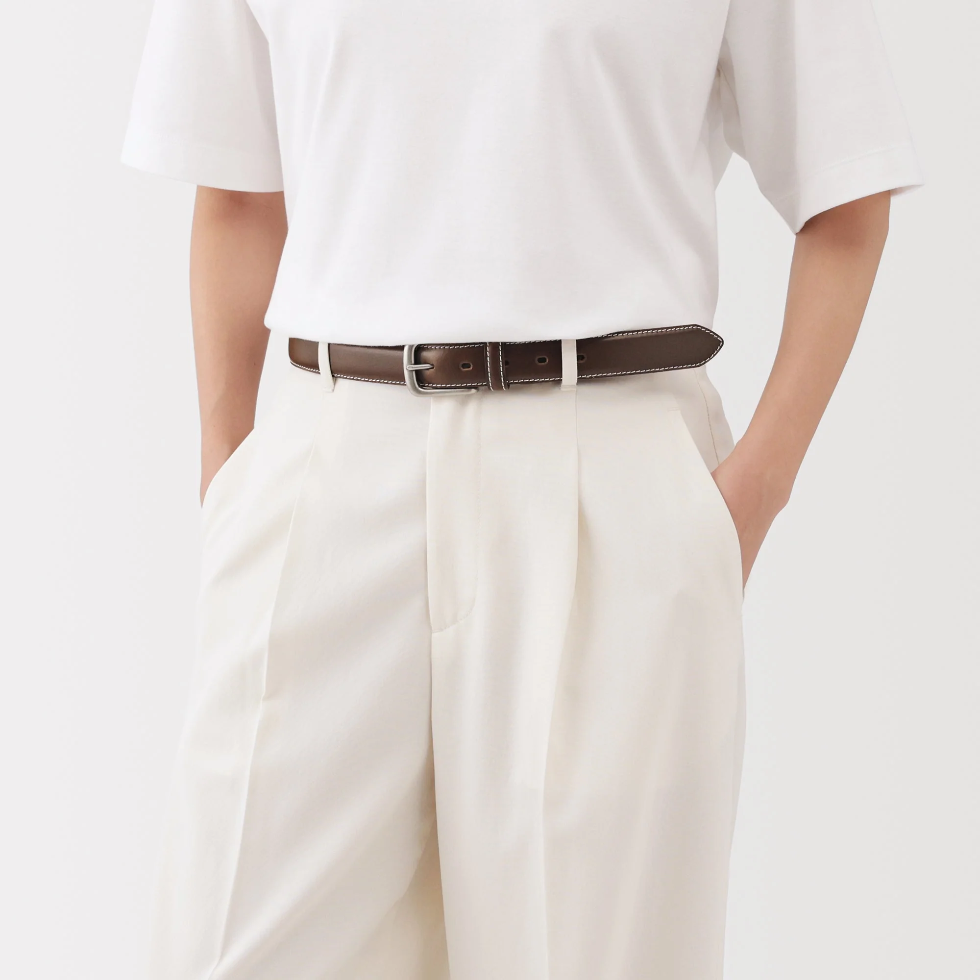 Tanned Leather Adjustable Belt - Image 22