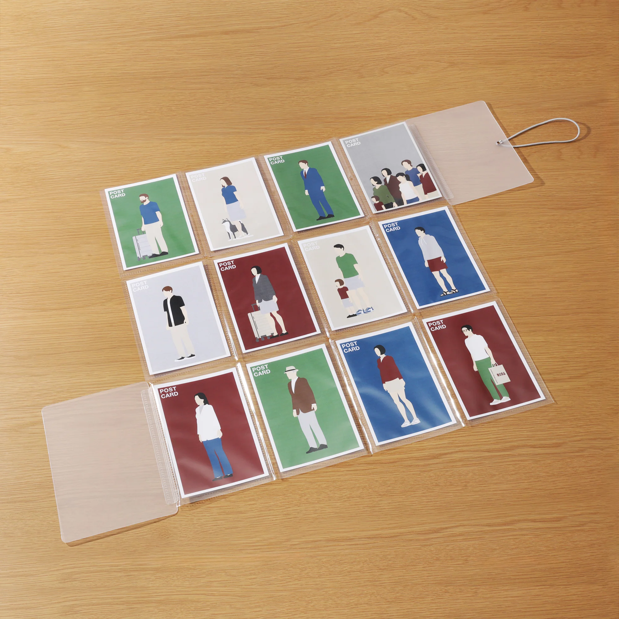 Viewable-At-Once Card File - Postcard