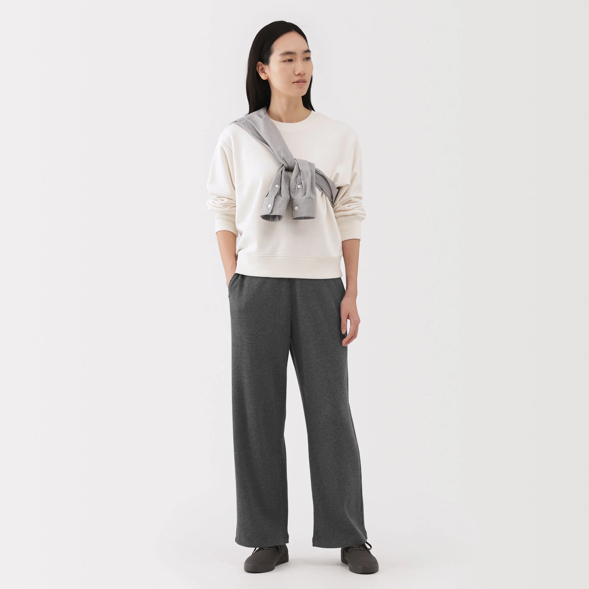 Waffle Cotton Pants - Image 21