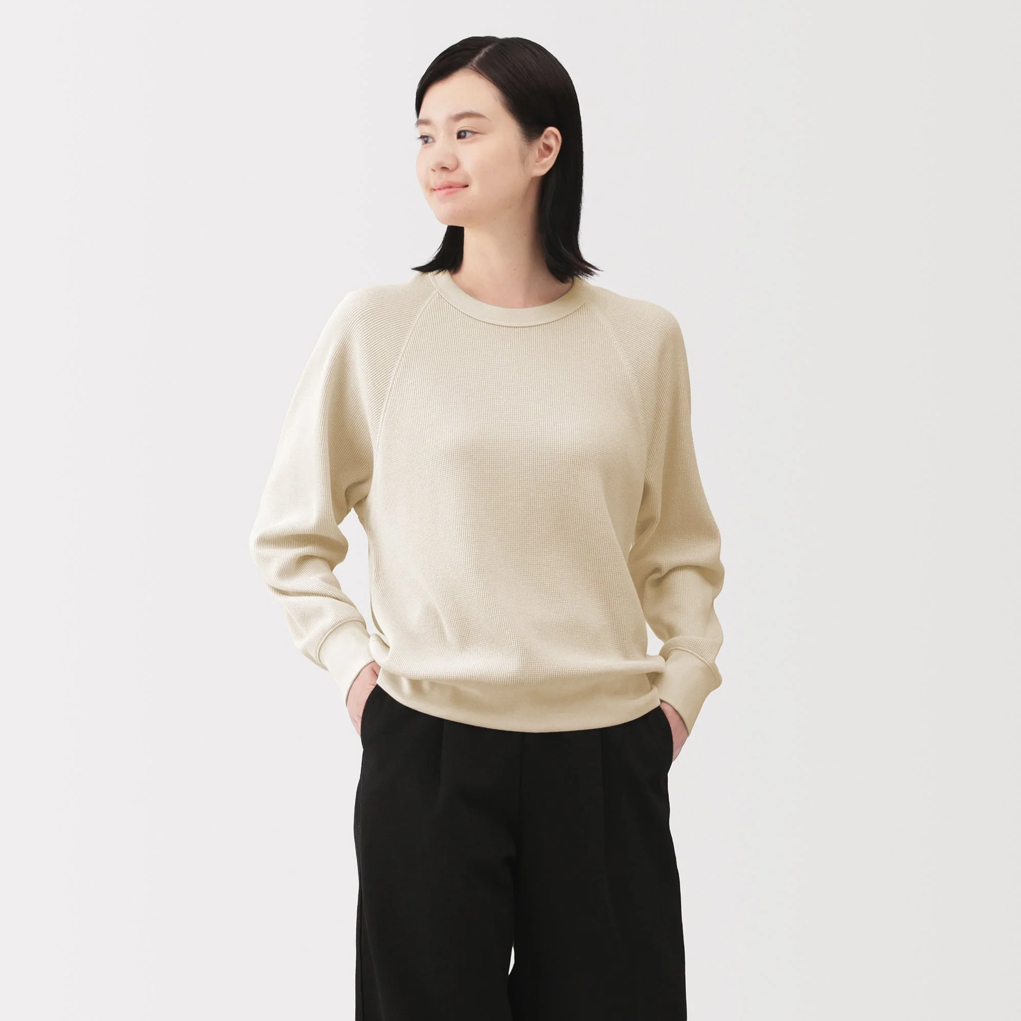 Waffle Crewneck T-Shirt - Image 17