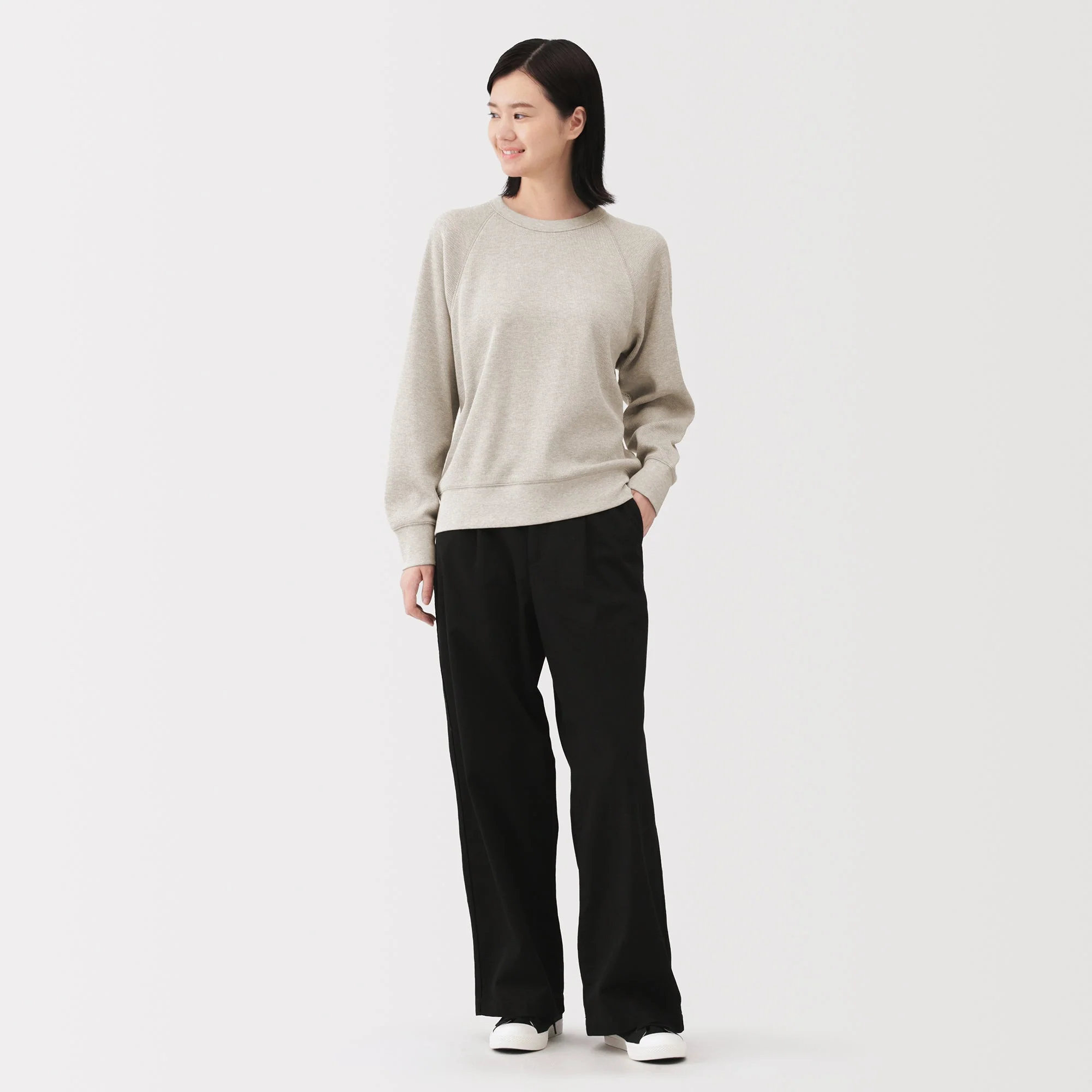 Waffle Crewneck T-Shirt - Image 25