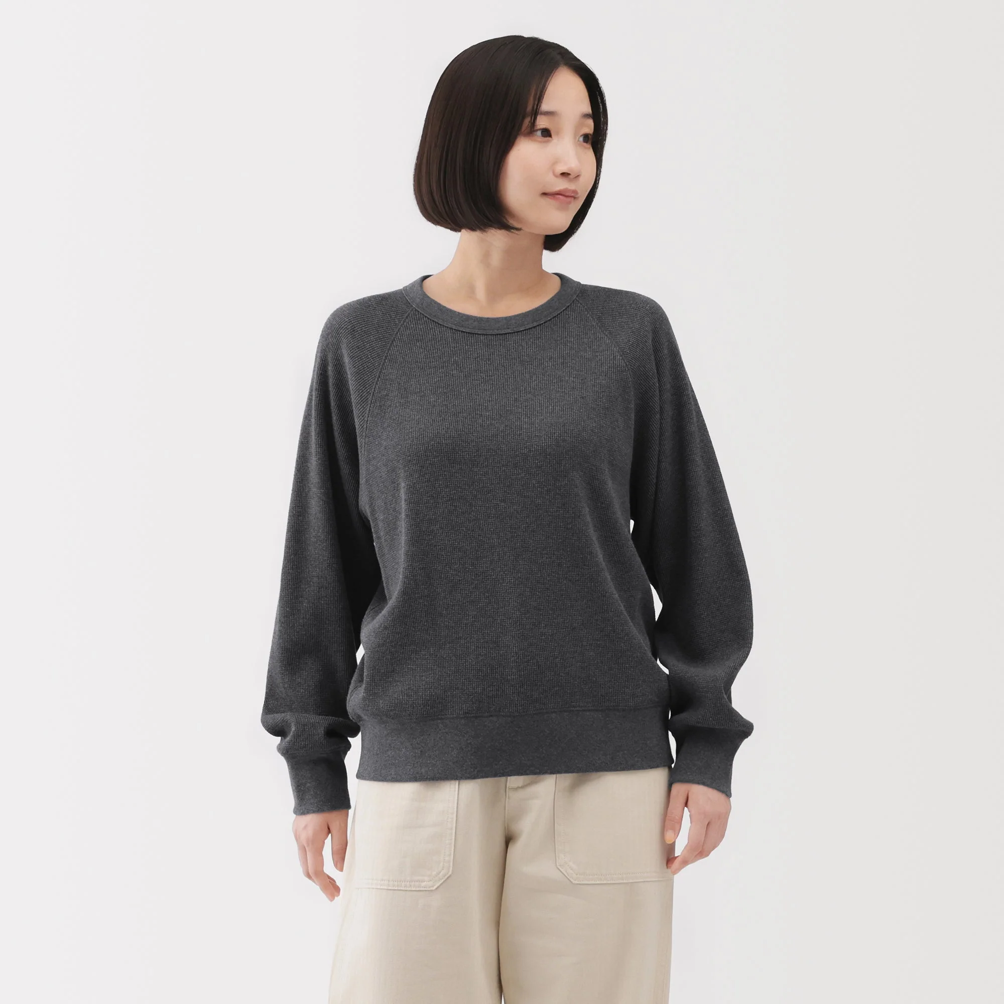 Waffle Crewneck T-Shirt - Image 3