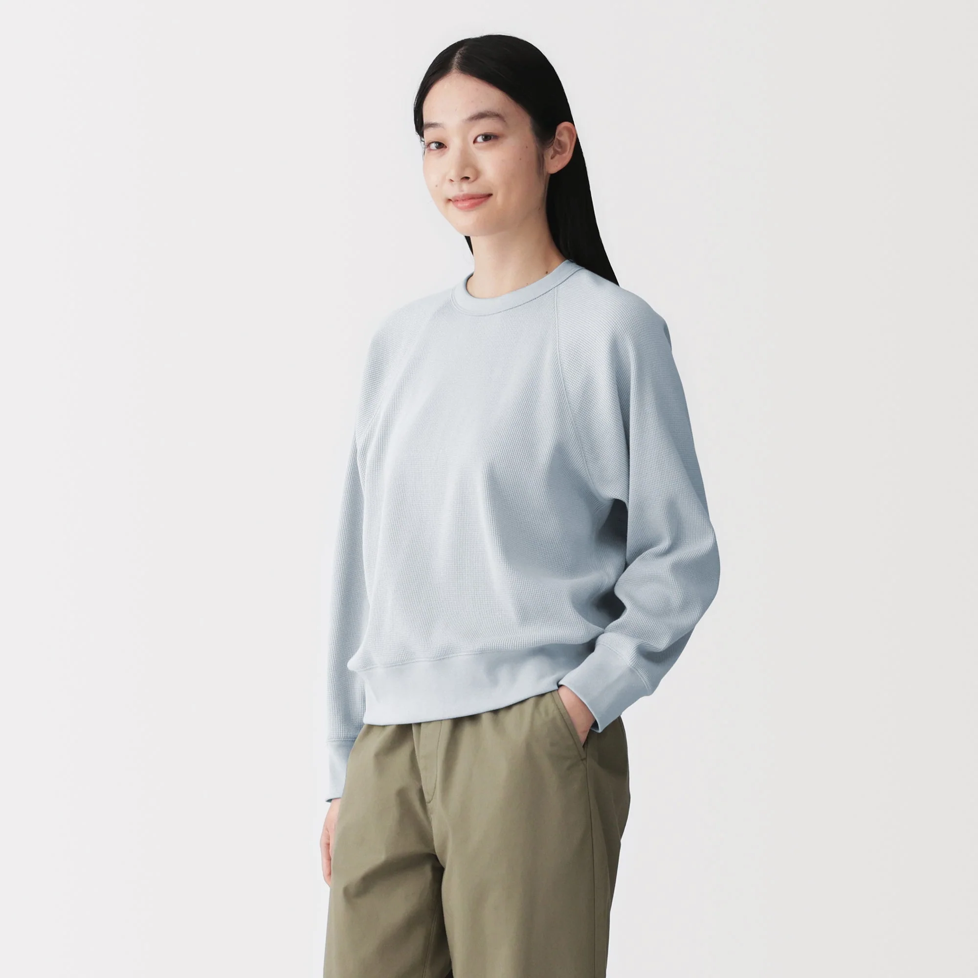 Waffle Crewneck T-Shirt - Image 11