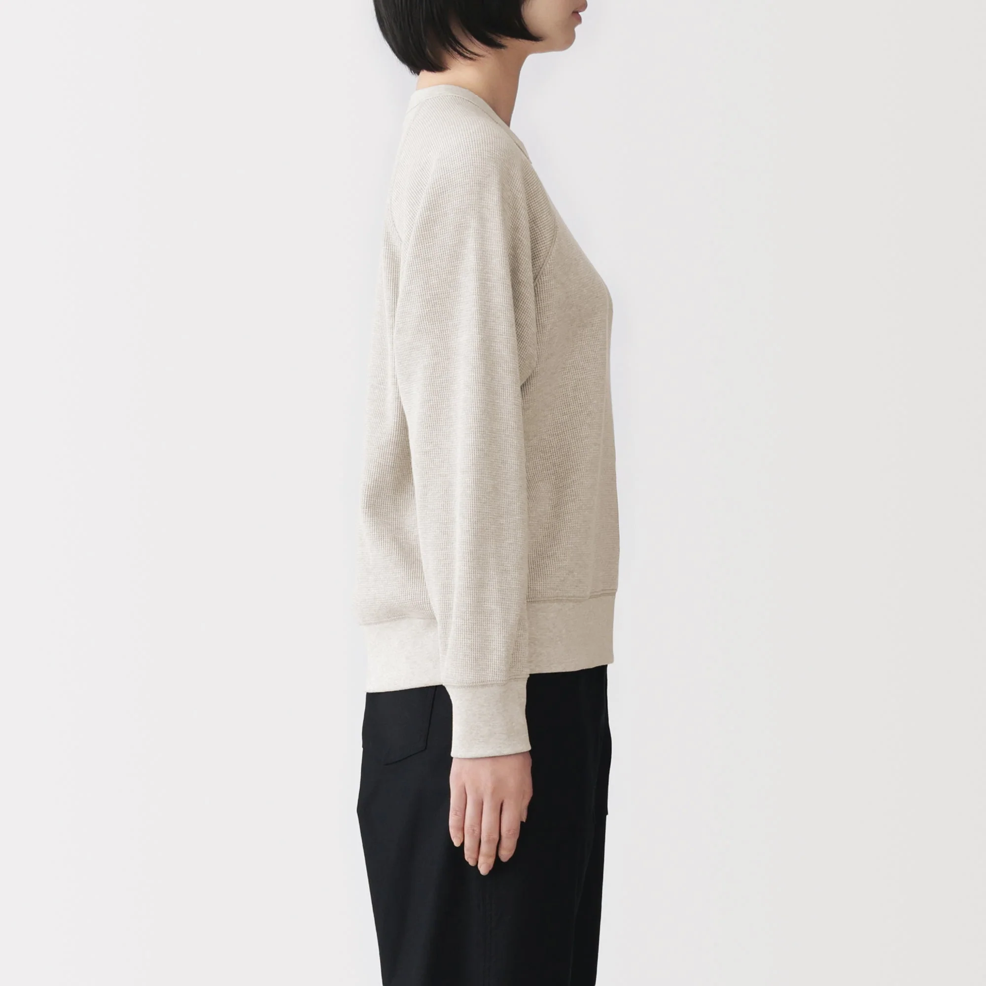 Waffle Crewneck T-Shirt - Image 21