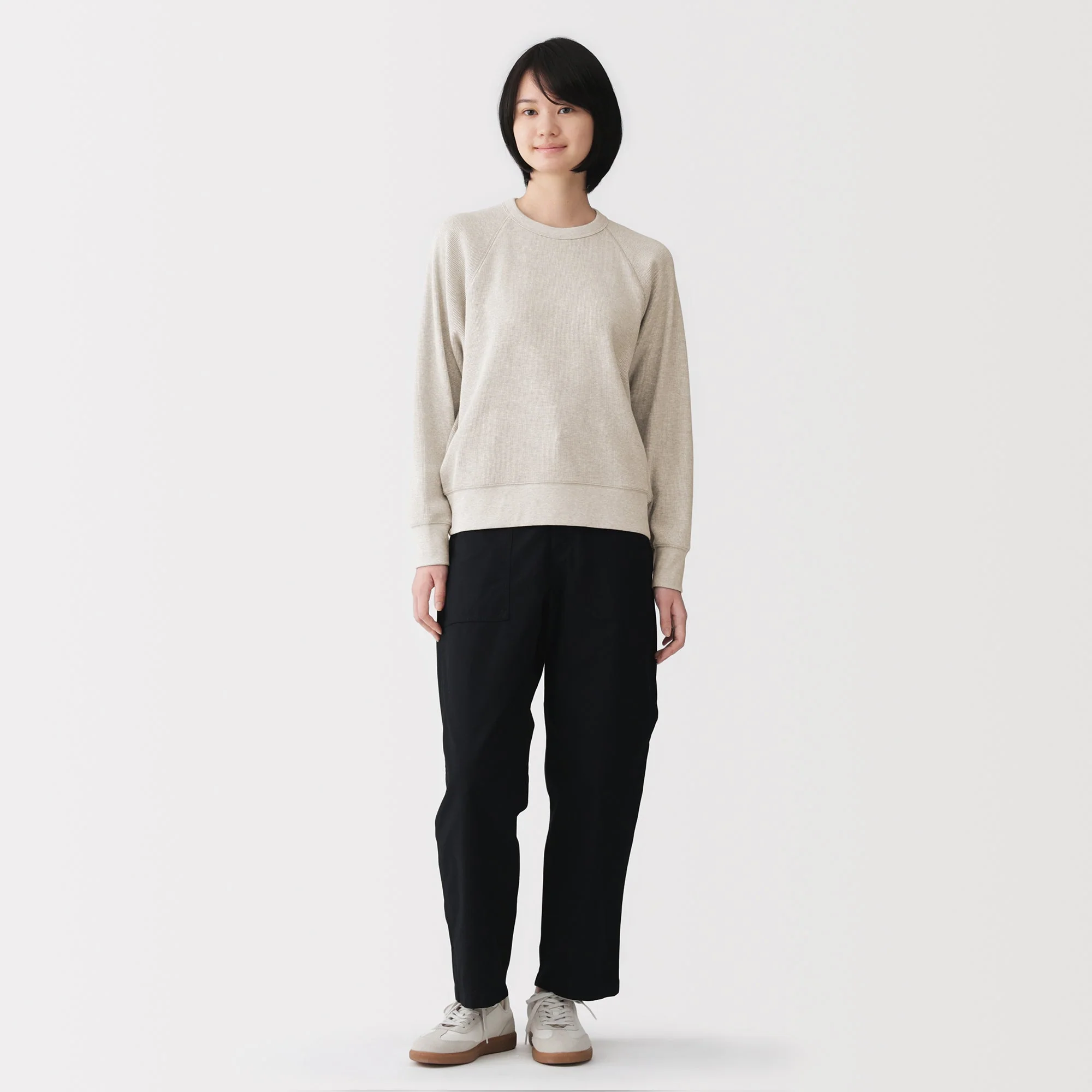 Waffle Crewneck T-Shirt - Image 4