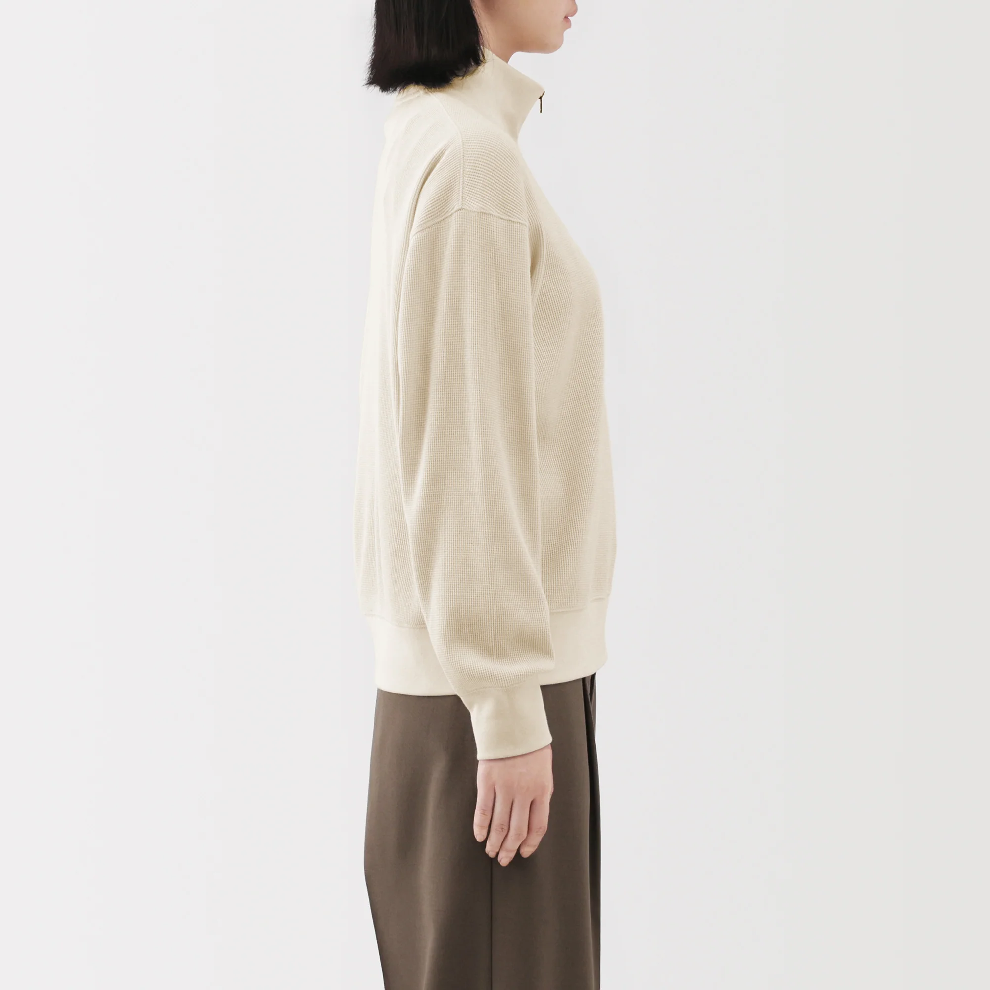 Waffle Half-Zip Pullover - Image 5