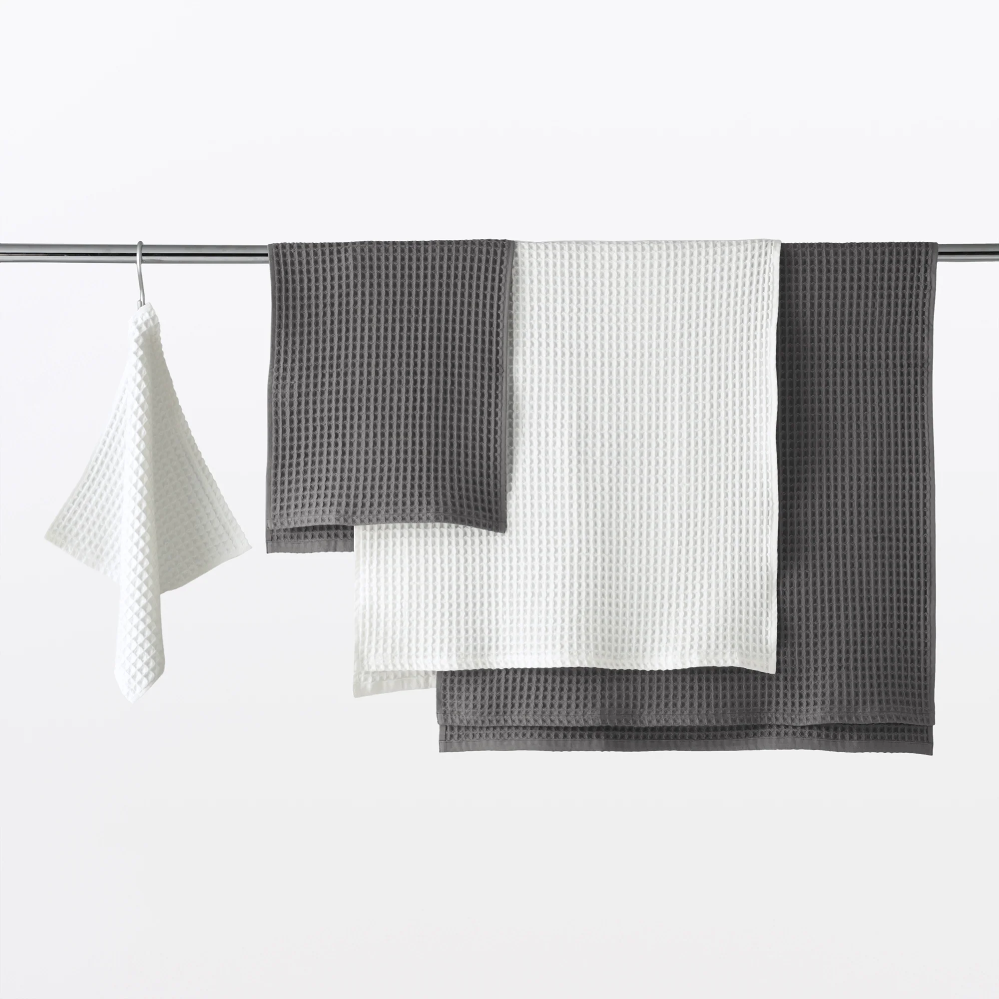 Waffle Hand Towel with Loop - Image 19