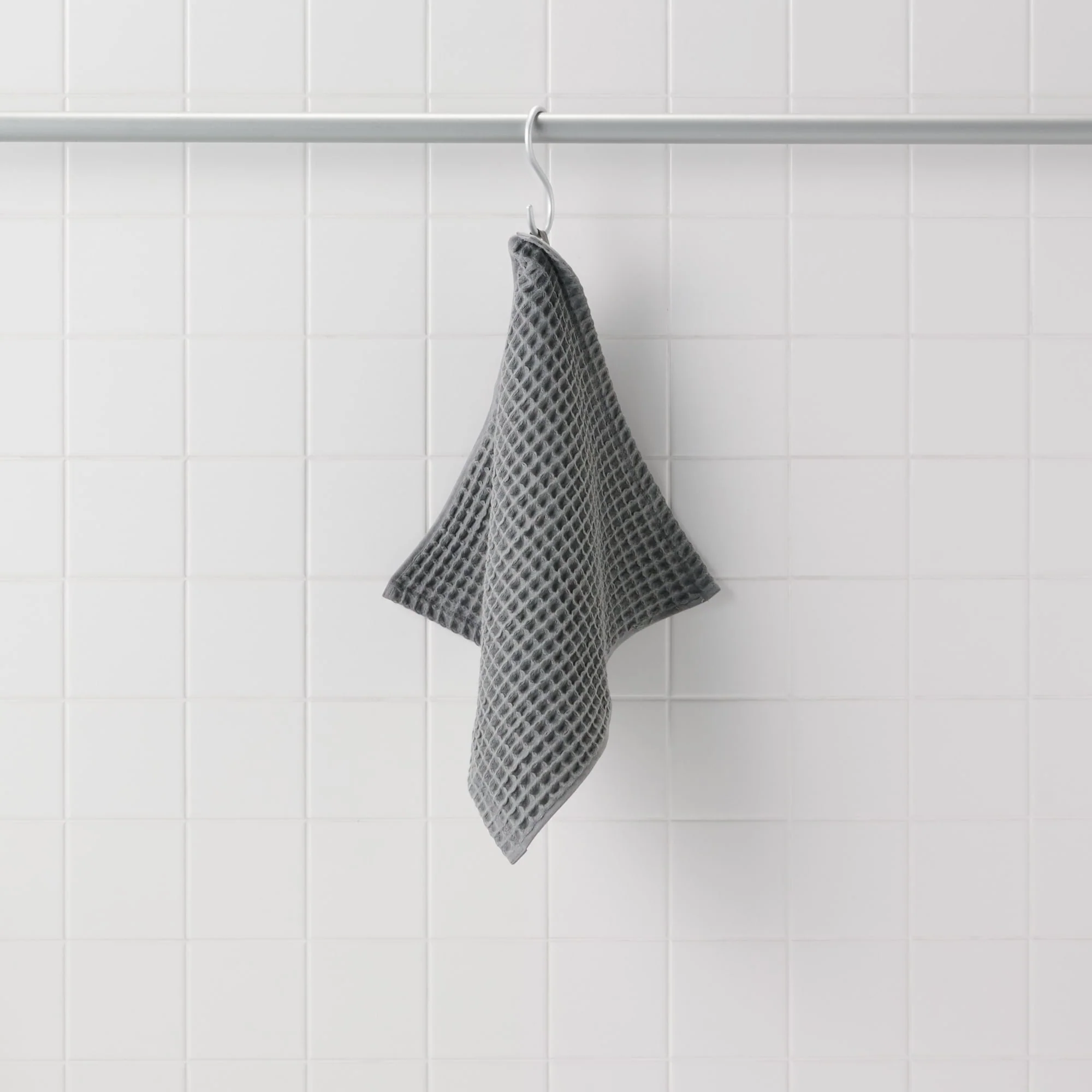 Waffle Hand Towel with Loop - Image 7