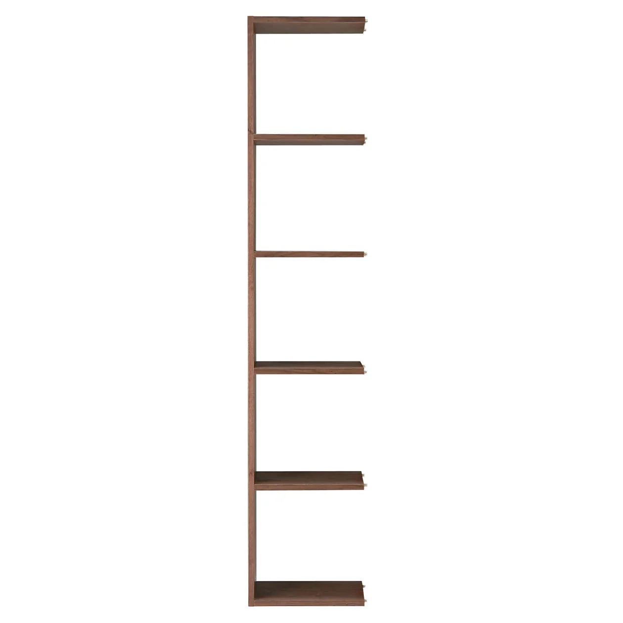 Walnut Stacking Shelf Additional - 5 Tiers